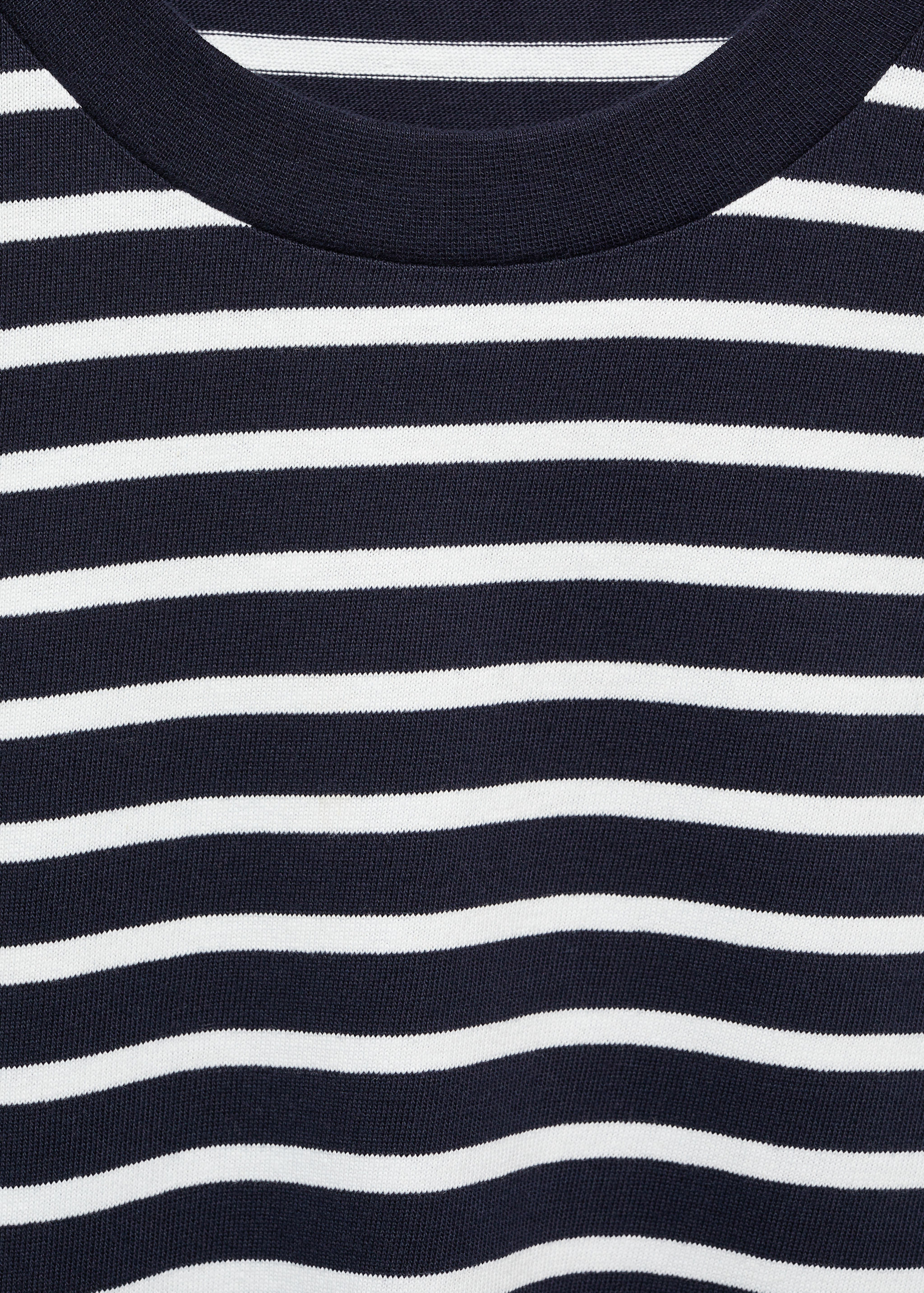 Striped cotton T-shirt - Details of the article 8