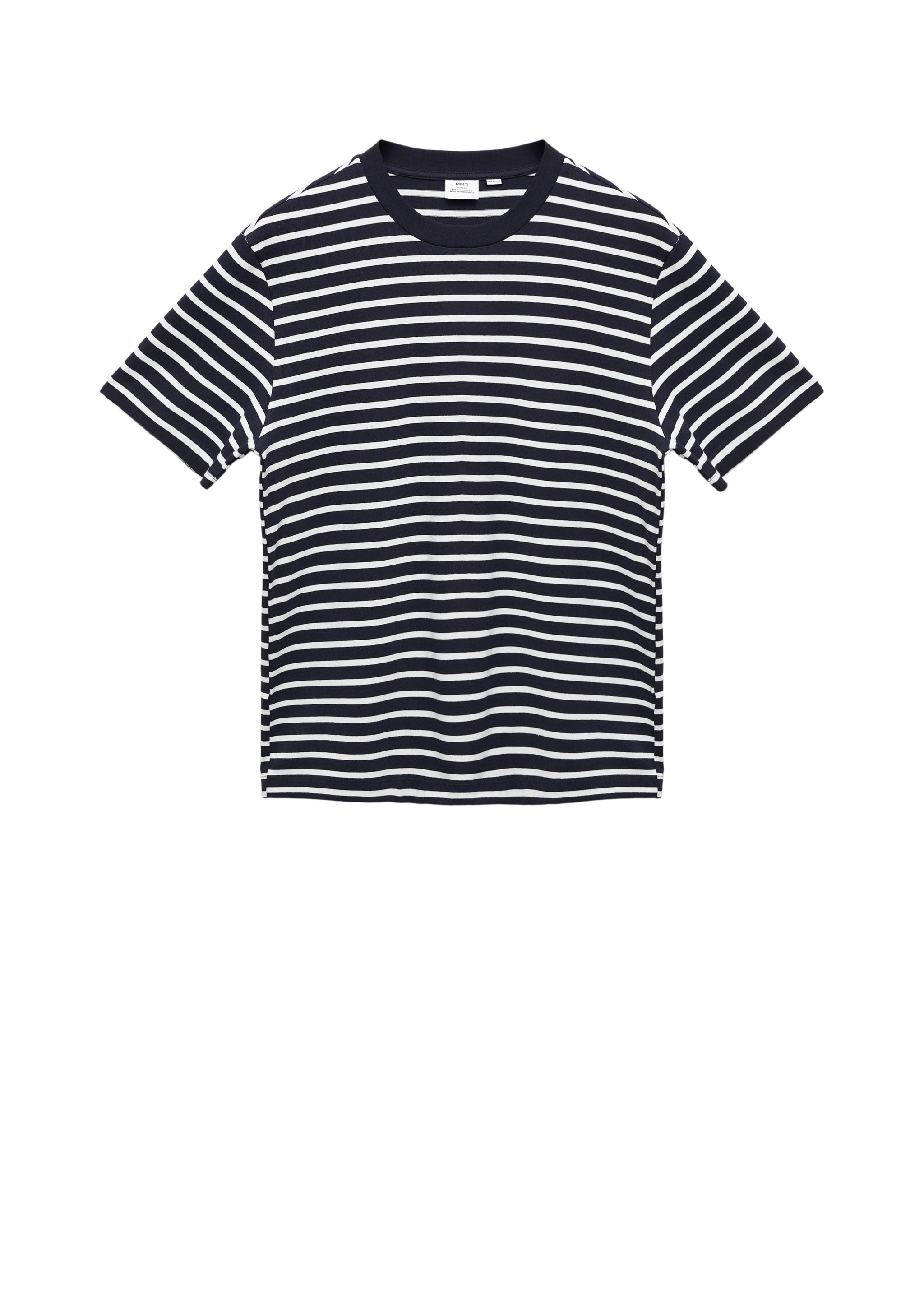 Striped cotton T-shirt - Details of the article 9