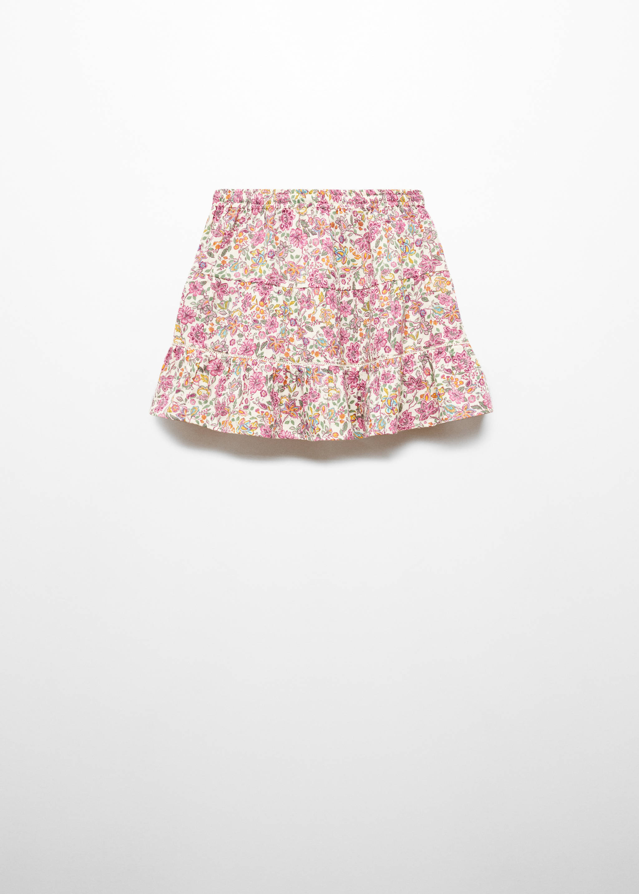Falda flores volantes - Reverso del artículo
