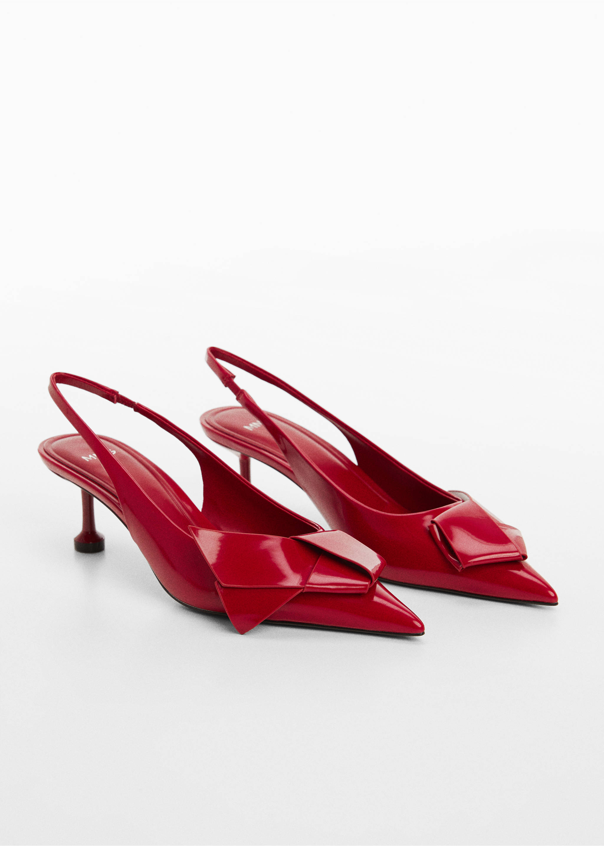 Bow-heeled shoes - Medium plane, Red. Ref: 67034469-00.