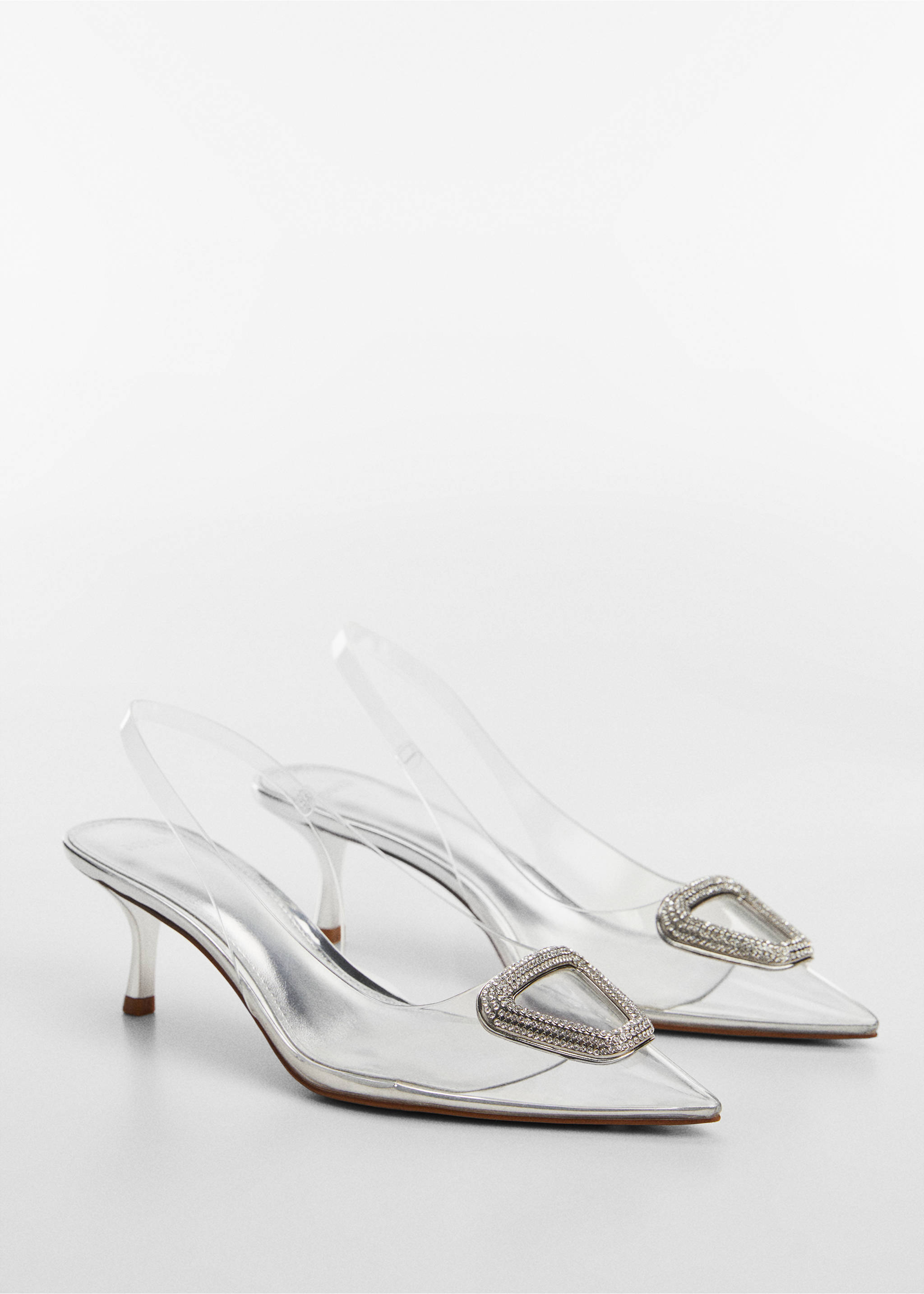 Vinyl high heels - Medium plane, Nude. Ref: 67034474-00.