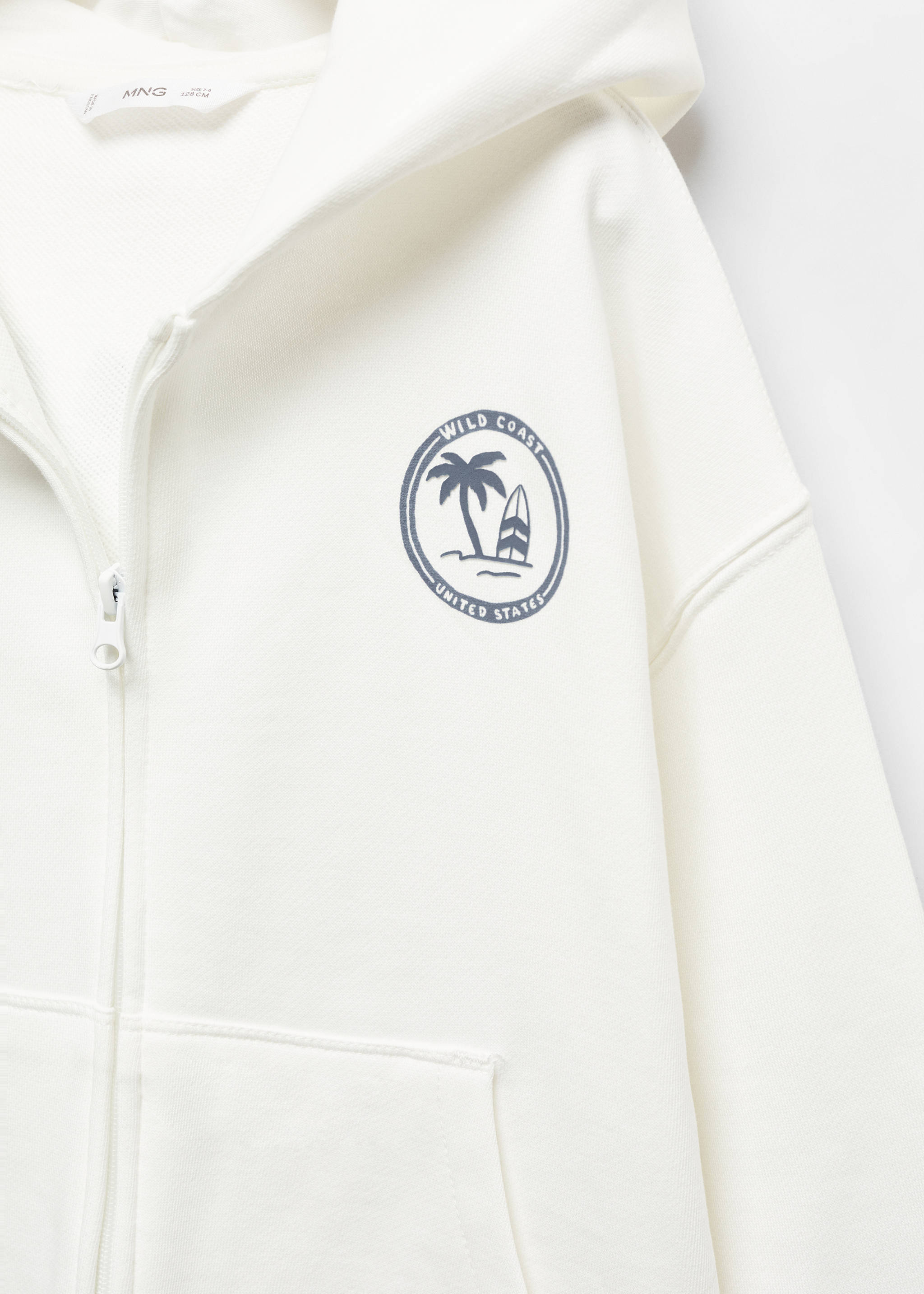 Sweat-shirt zippé à capuche - Détail de l'article 8