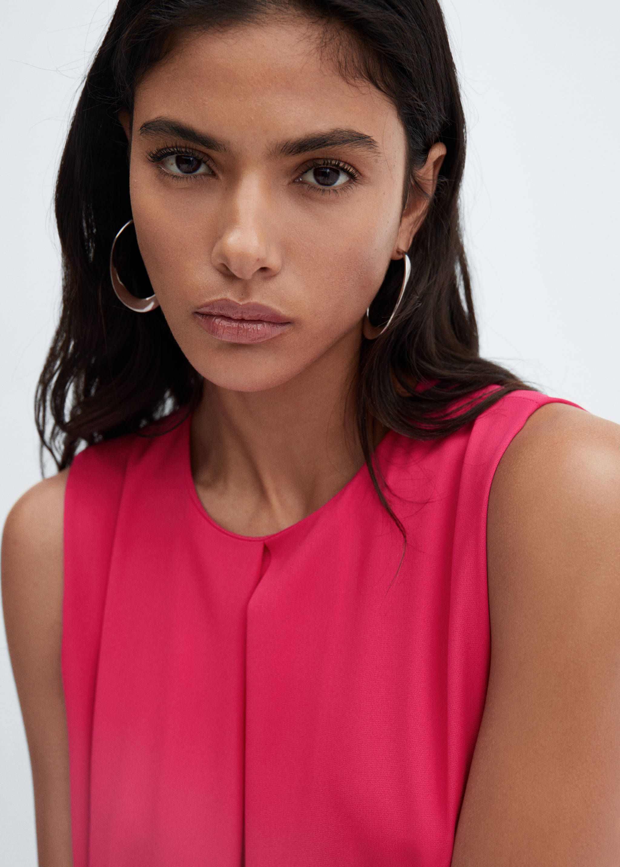 Cut-out detail dress - Details of the article 1