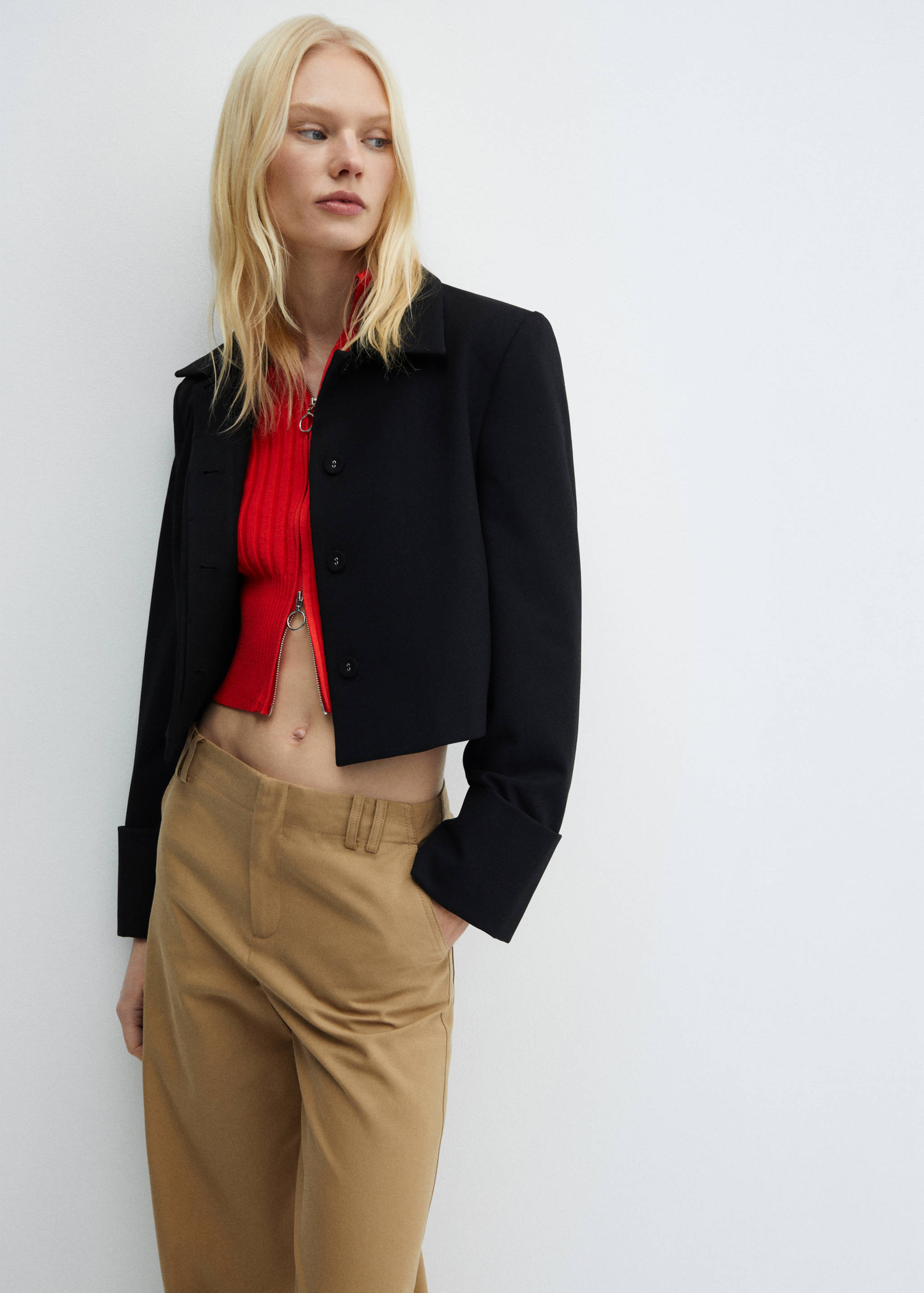 Pantalons wideleg lyocell - Detall de l'article 1