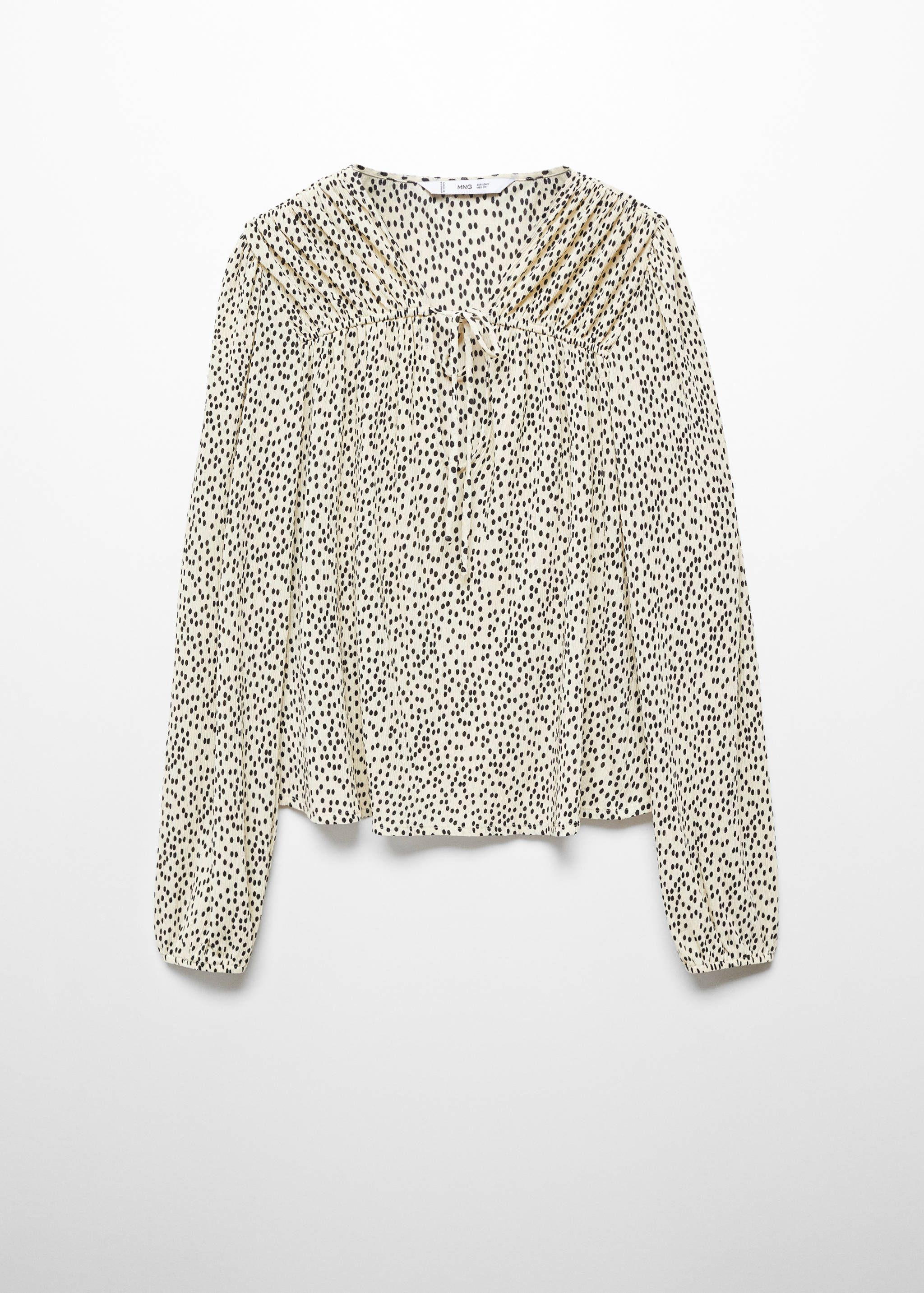 Blusa estampada lazo - Artículo sin modelo