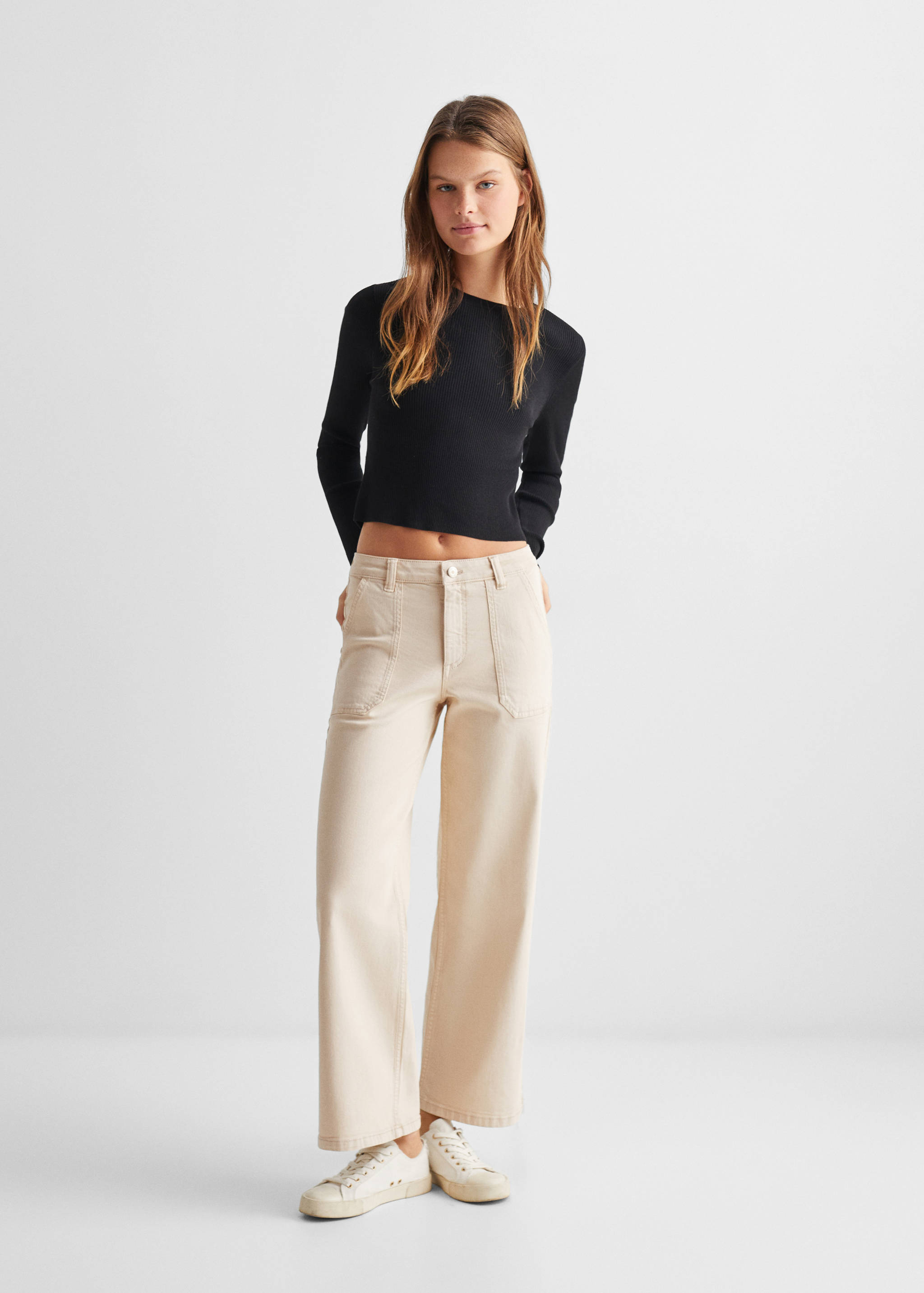 Culotte-Hose mit Taschen - Allgemeine Ansicht