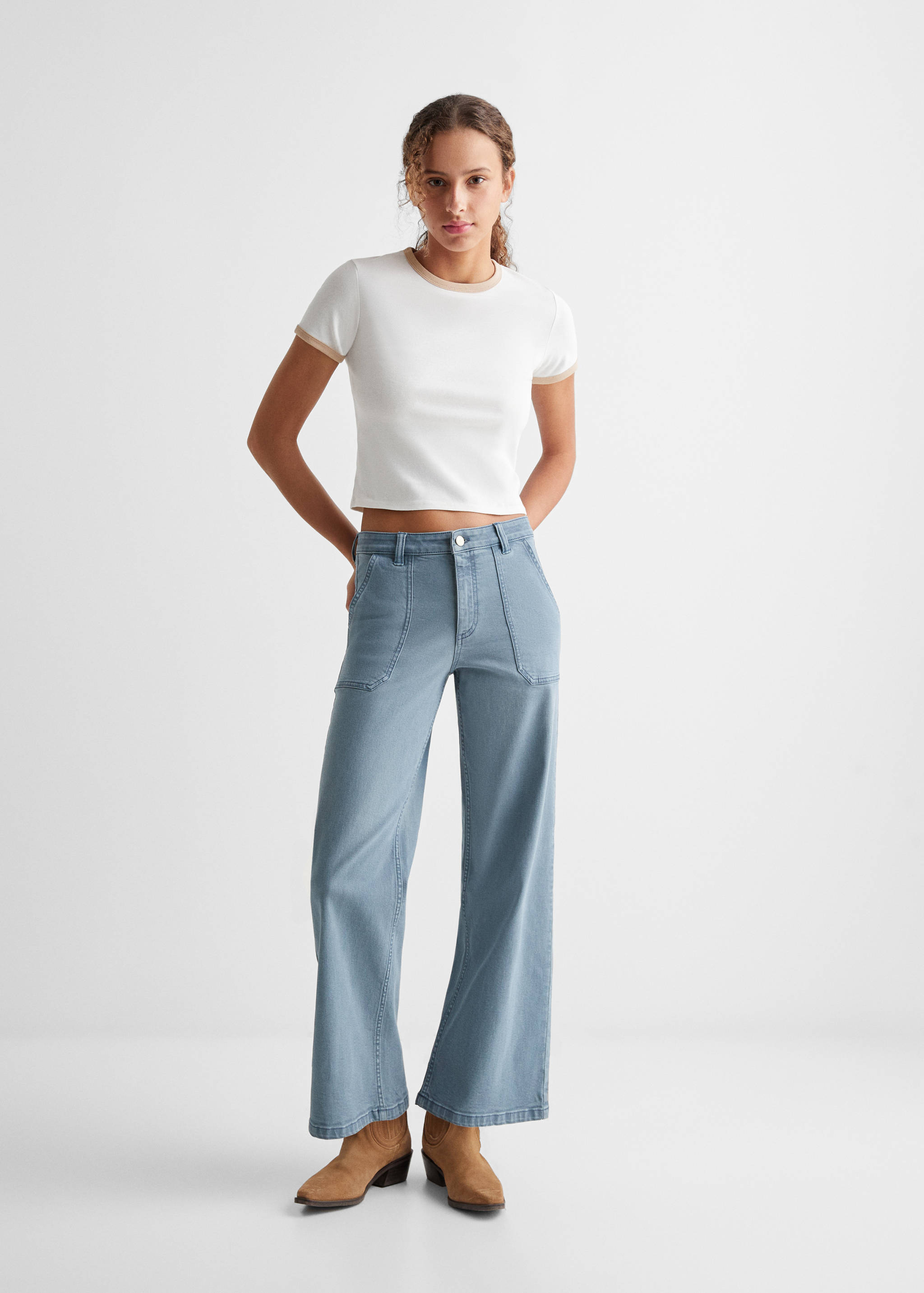 Culotte-Hose mit Taschen - Allgemeine Ansicht