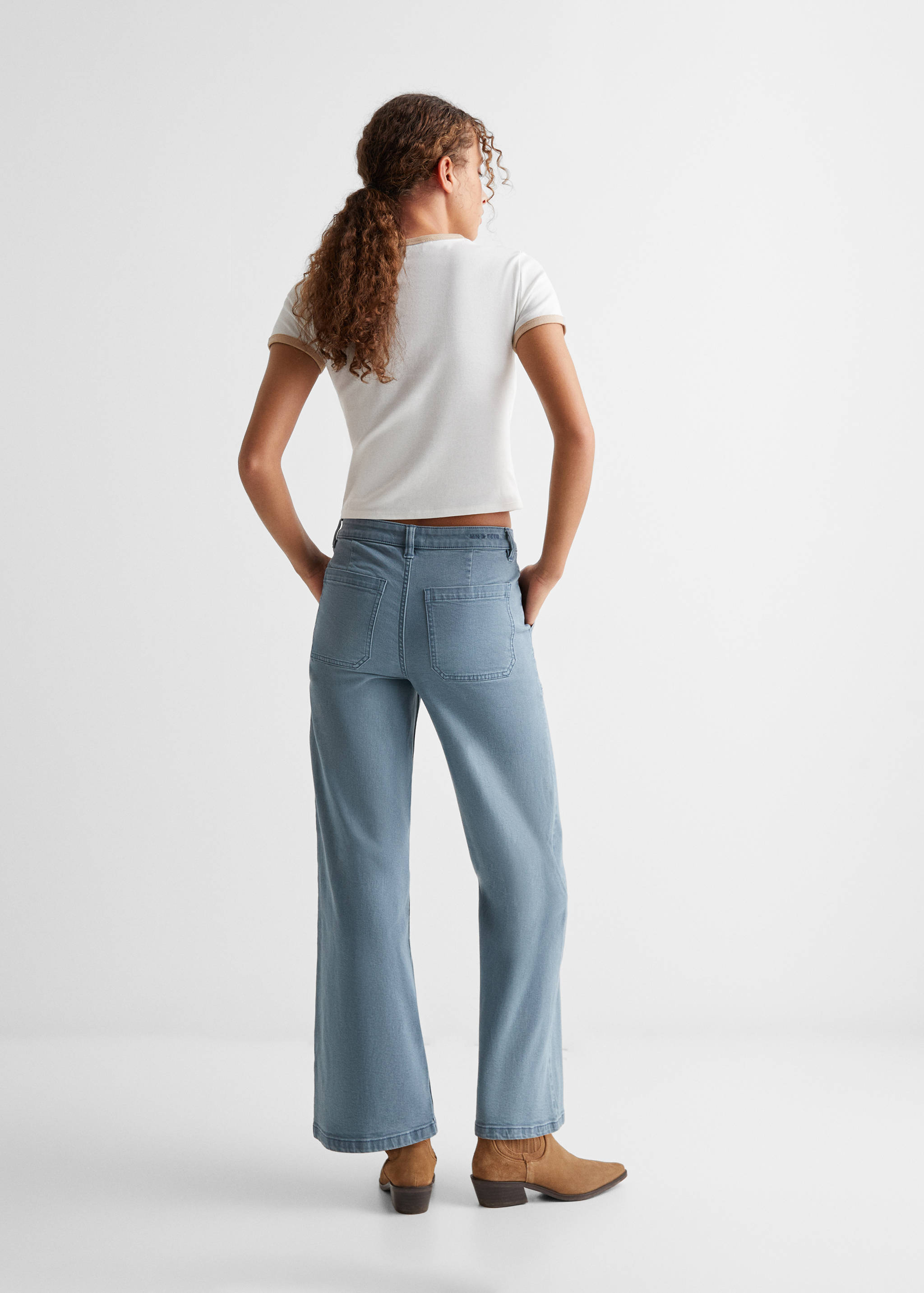 Culotte-Hose mit Taschen - Rückseite des Artikels