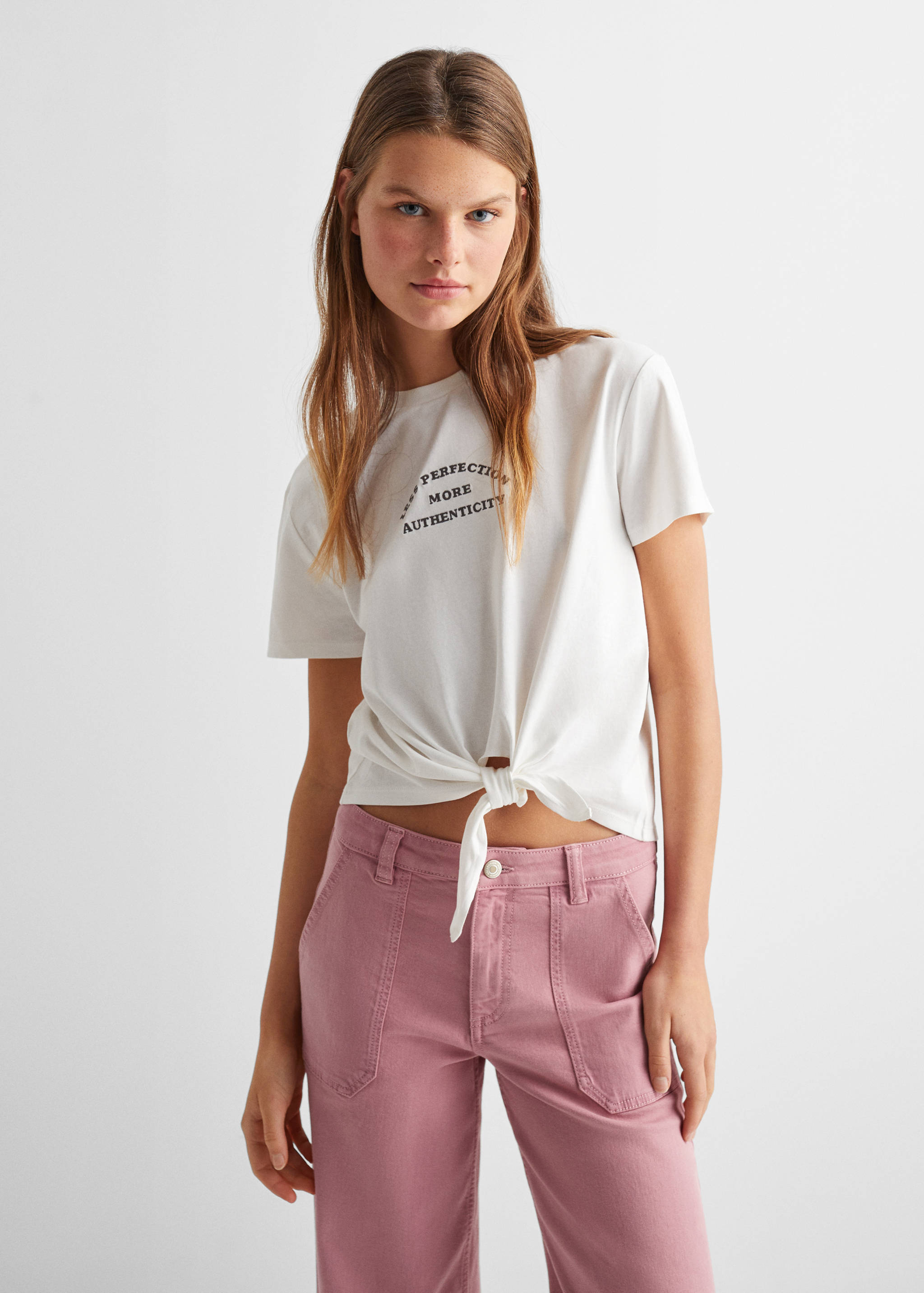 Culotte-Hose mit Taschen - Mittlere Ansicht