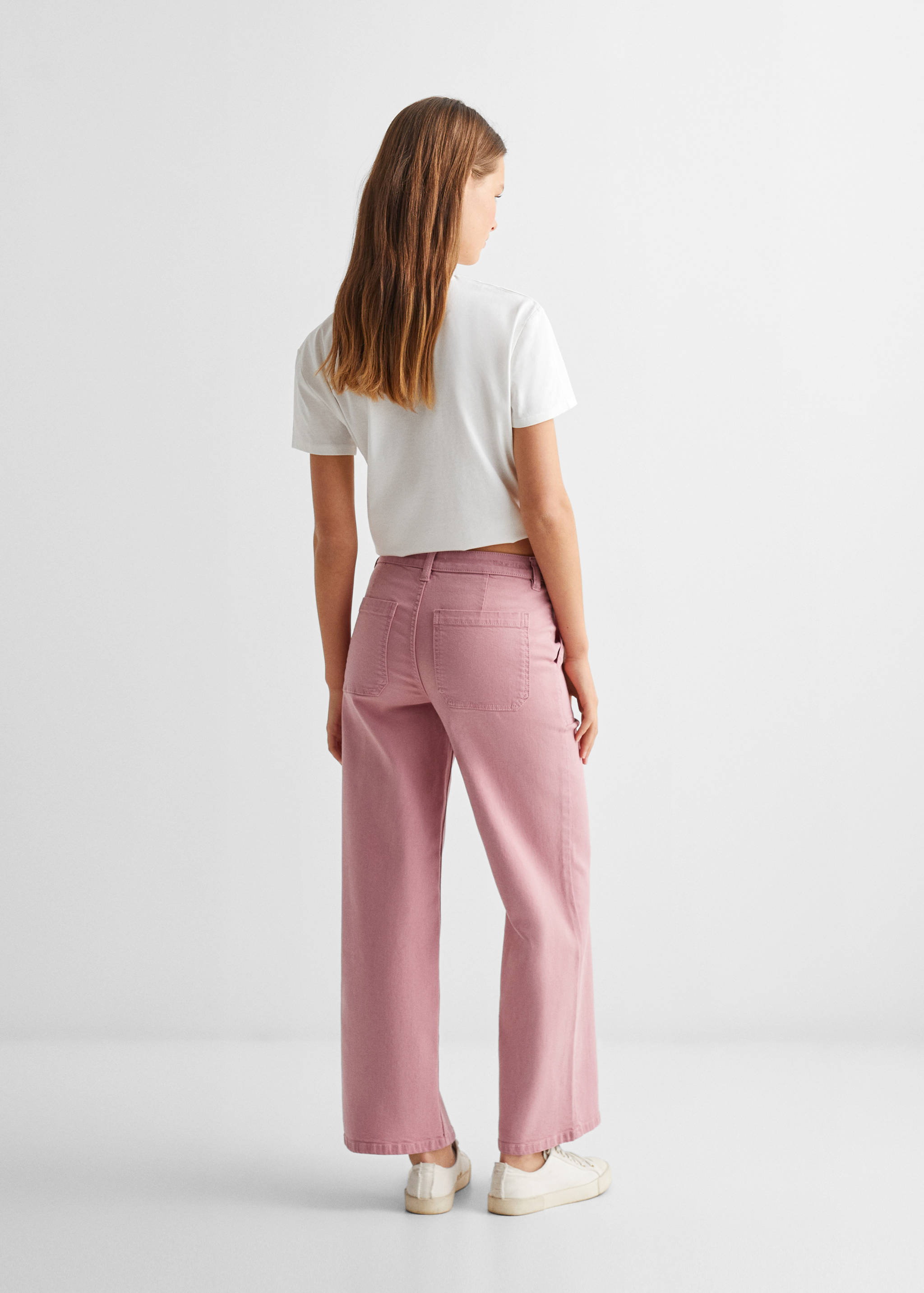 Culotte-Hose mit Taschen - Rückseite des Artikels