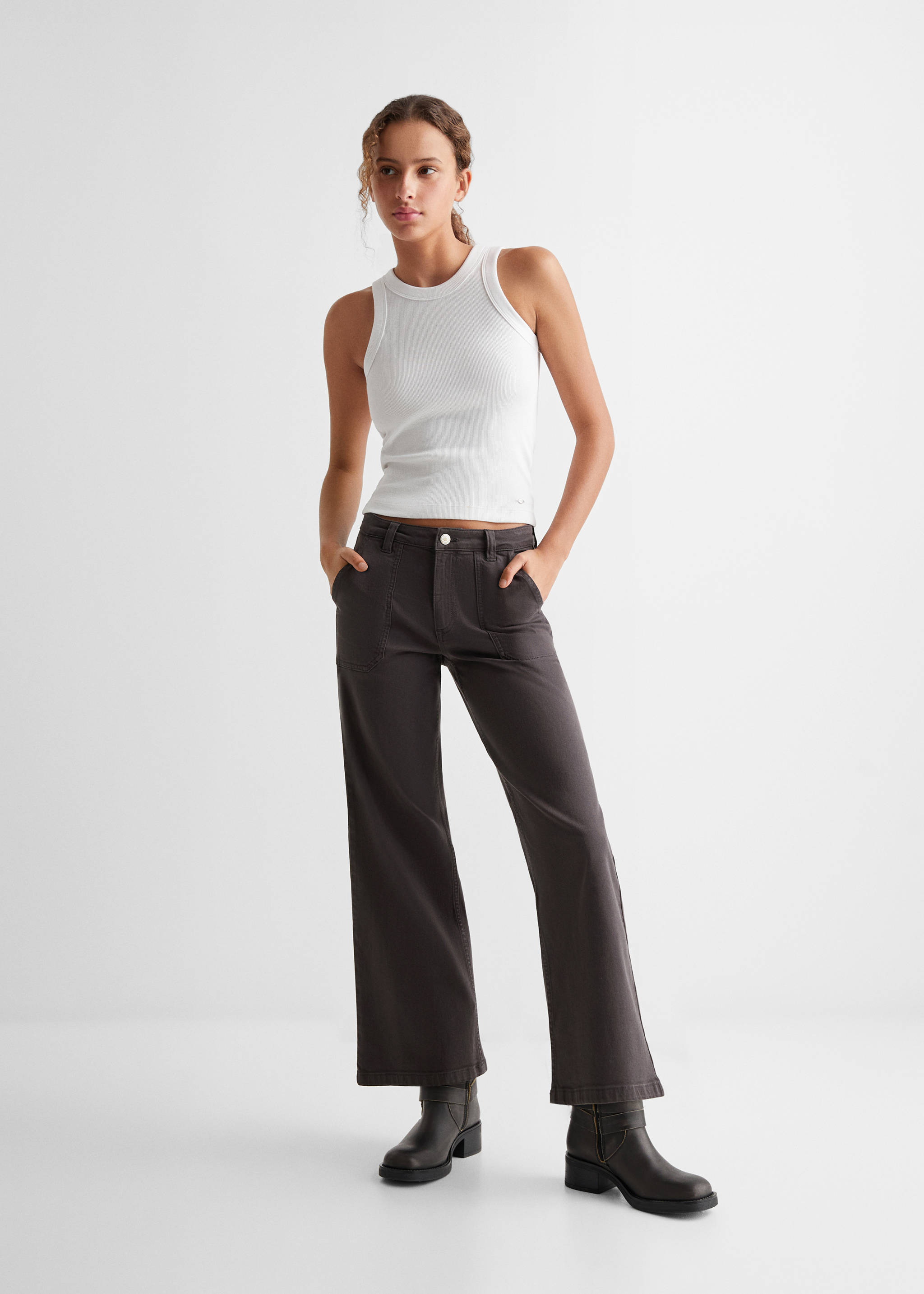Culotte-Hose mit Taschen - Allgemeine Ansicht