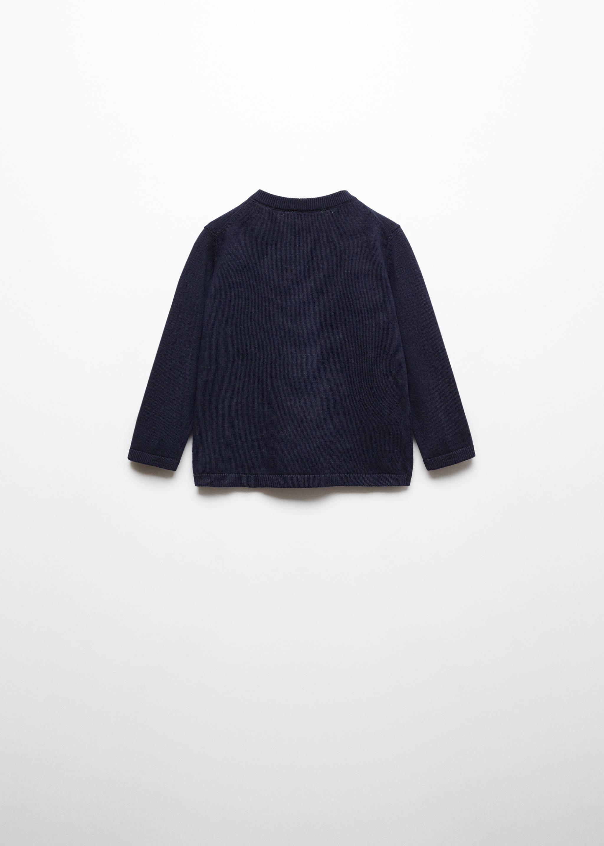 Pull-over maille détail boutons - Verso de l’article