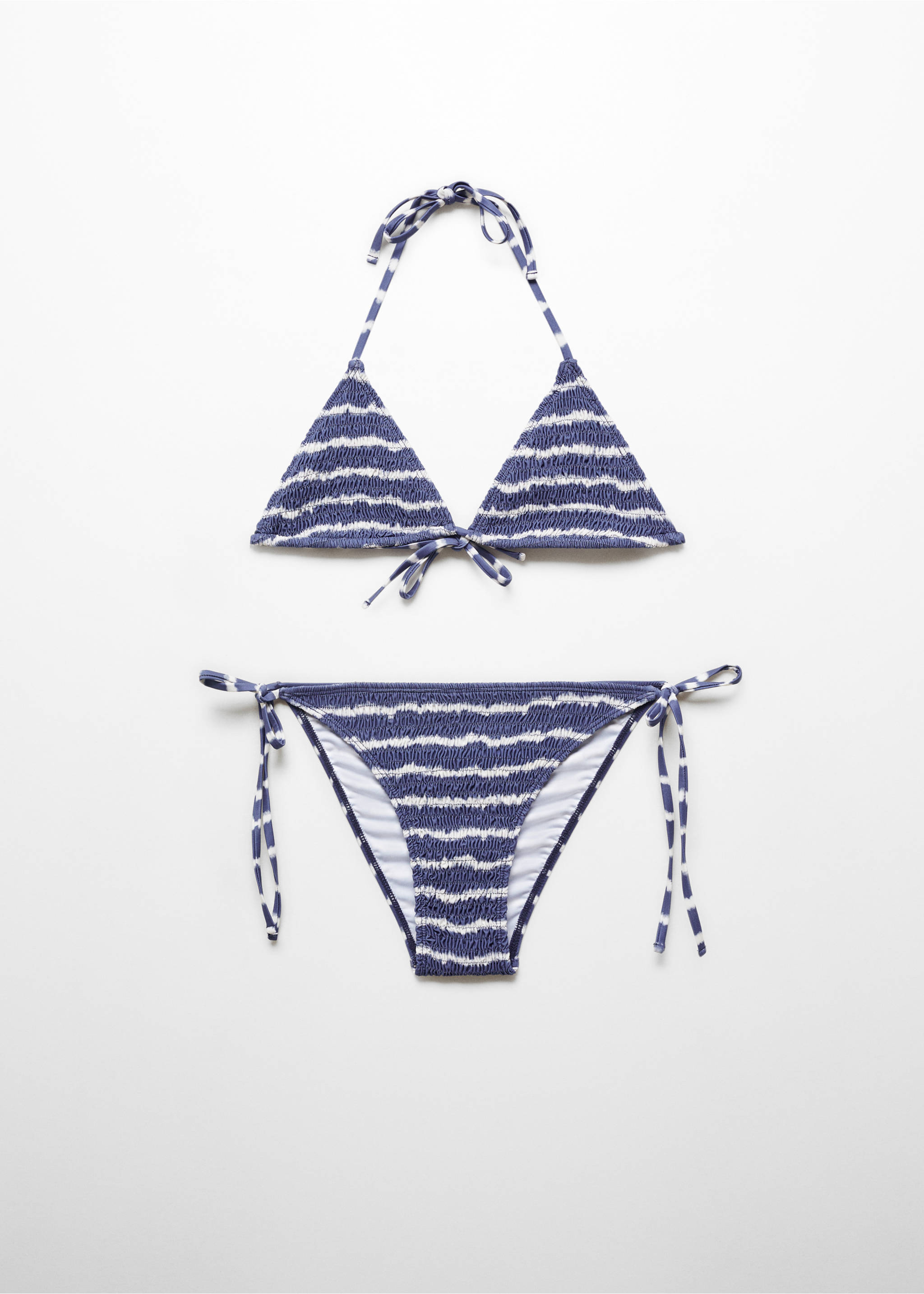 Tie-dye bikini - Article without model, Blue. Ref: 67035151-00.