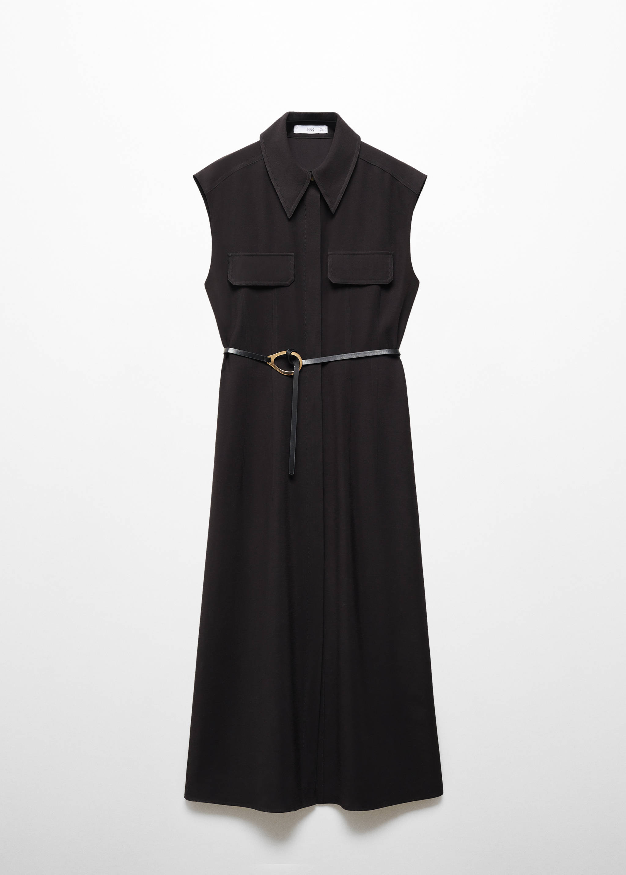 Vestido camisero cinturón - Artículo sin modelo