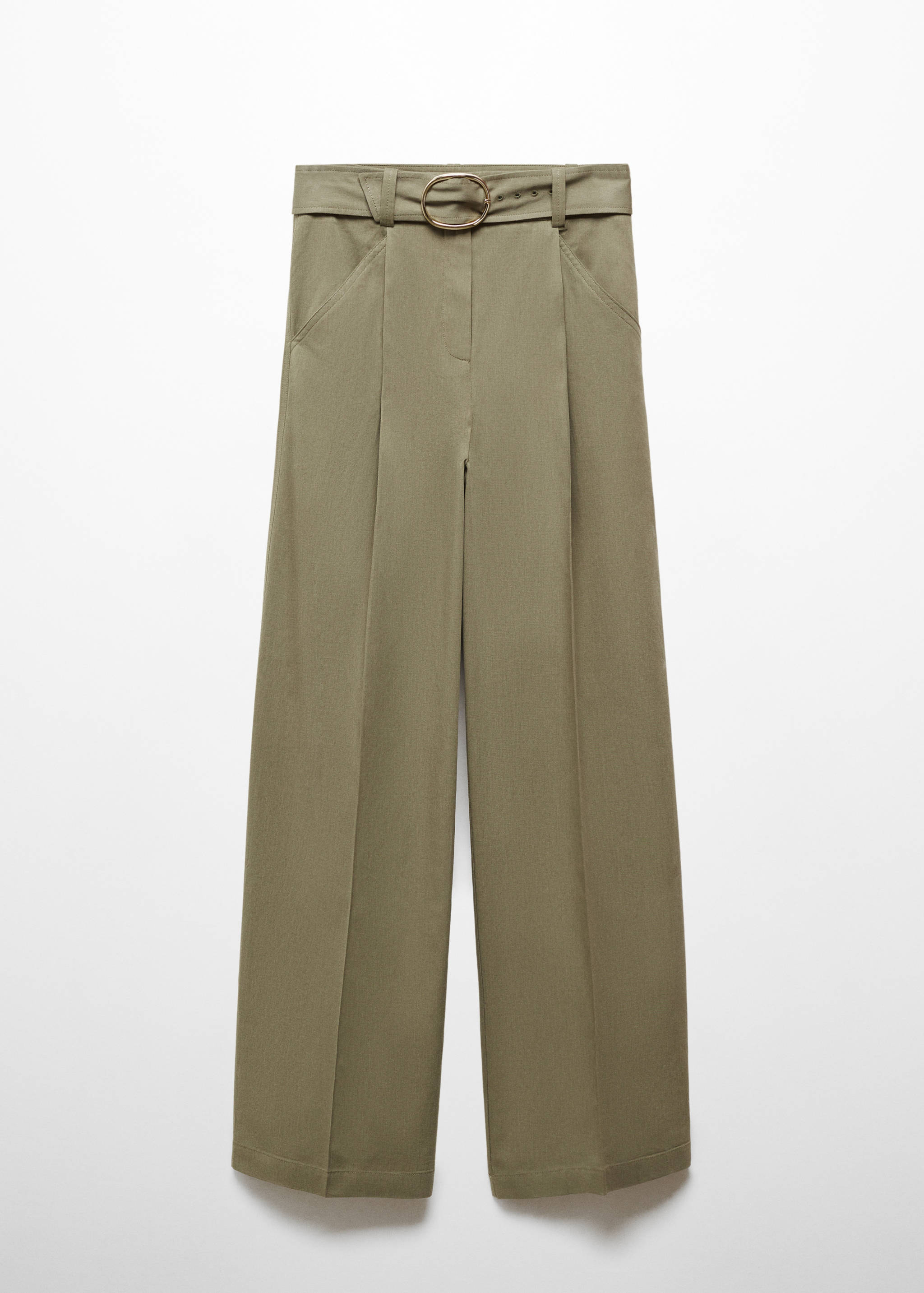 Wide leg trousers with belt - Article without model