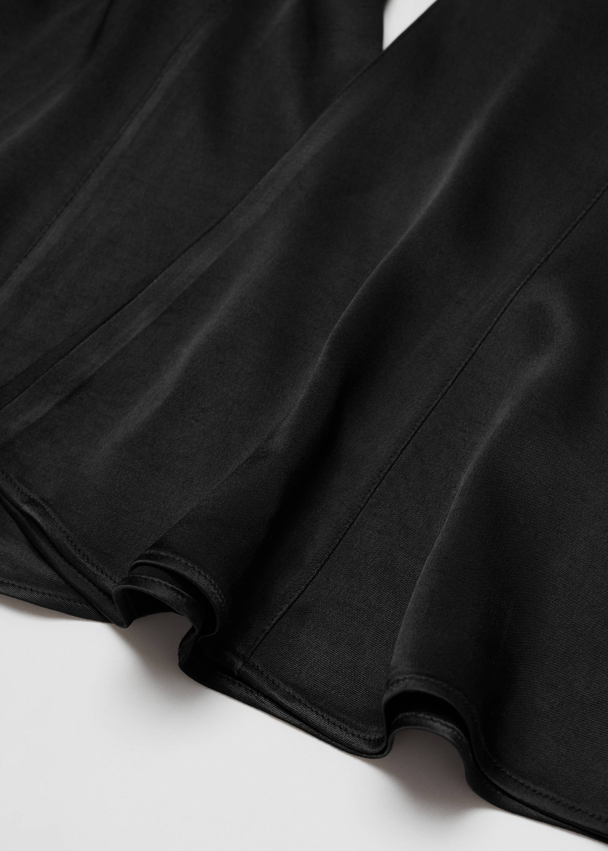 Pantalon satiné évasé - Détail de l'article 8