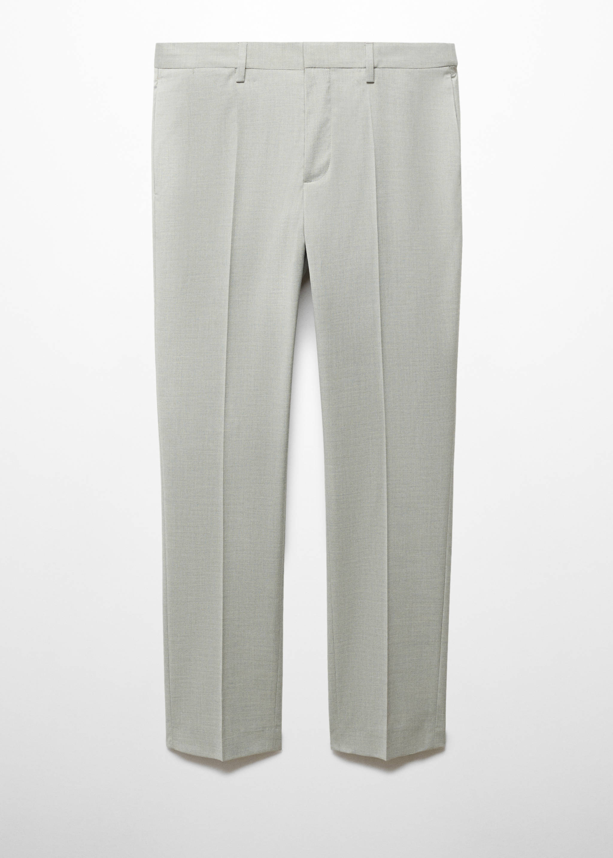Stretch fabric super slim-fit suit trousers - Article without model