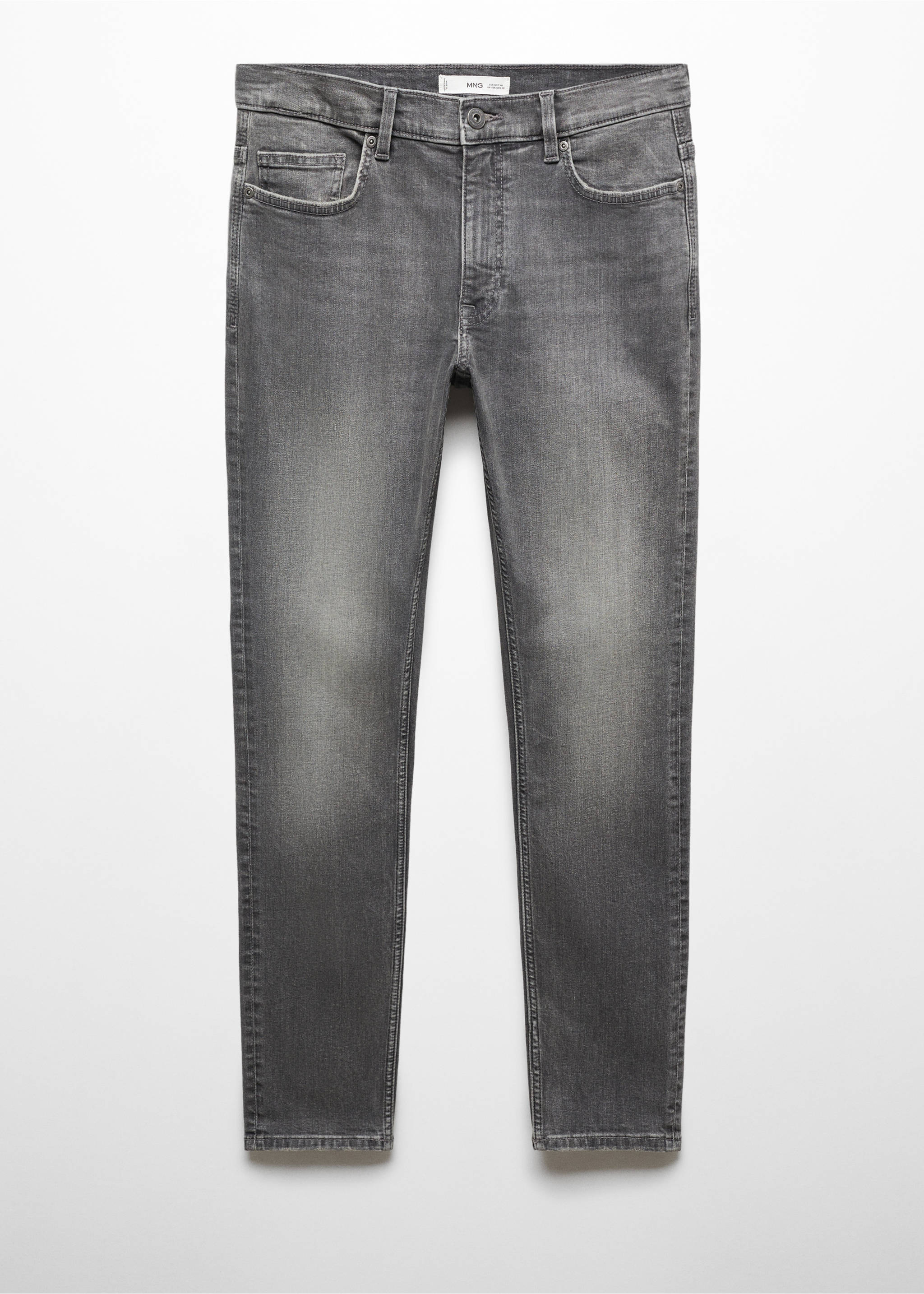 Skinny-fit jeans - Article without model, Denim Grey. Ref: 67035990-00.