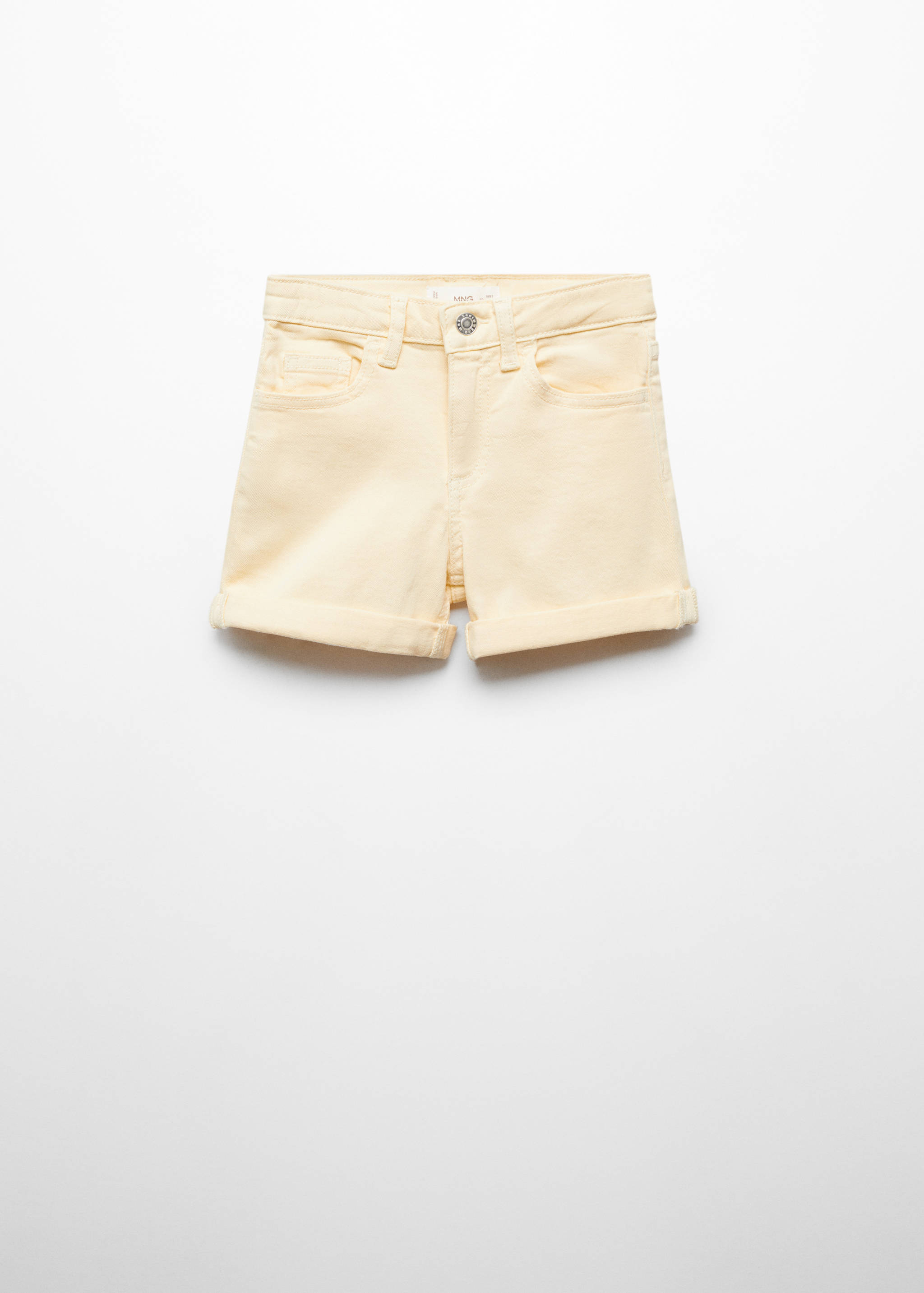 Jeansshorts mit Rollsaum - Artikel ohne Model