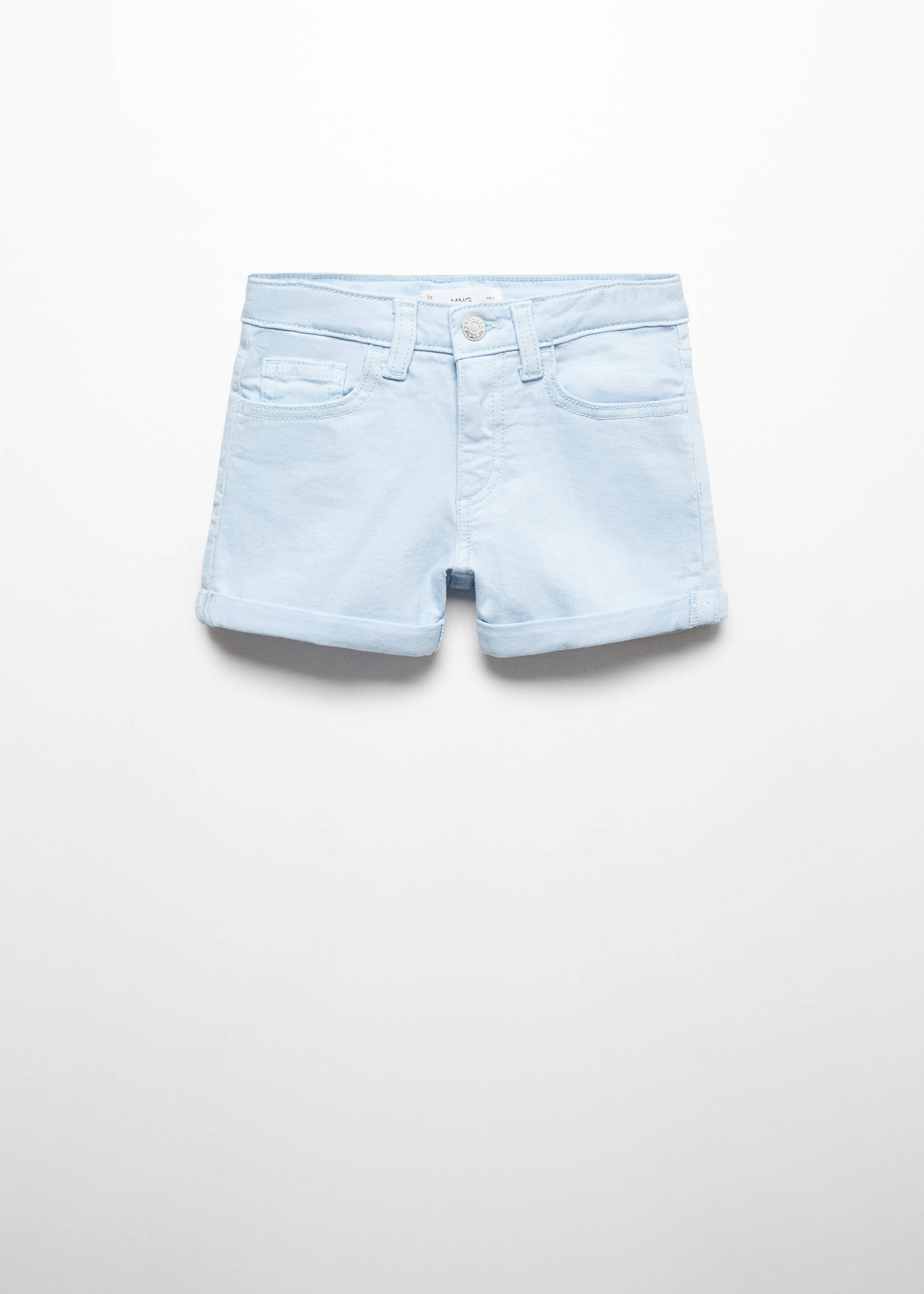 Jeansshorts mit Rollsaum - Artikel ohne Model