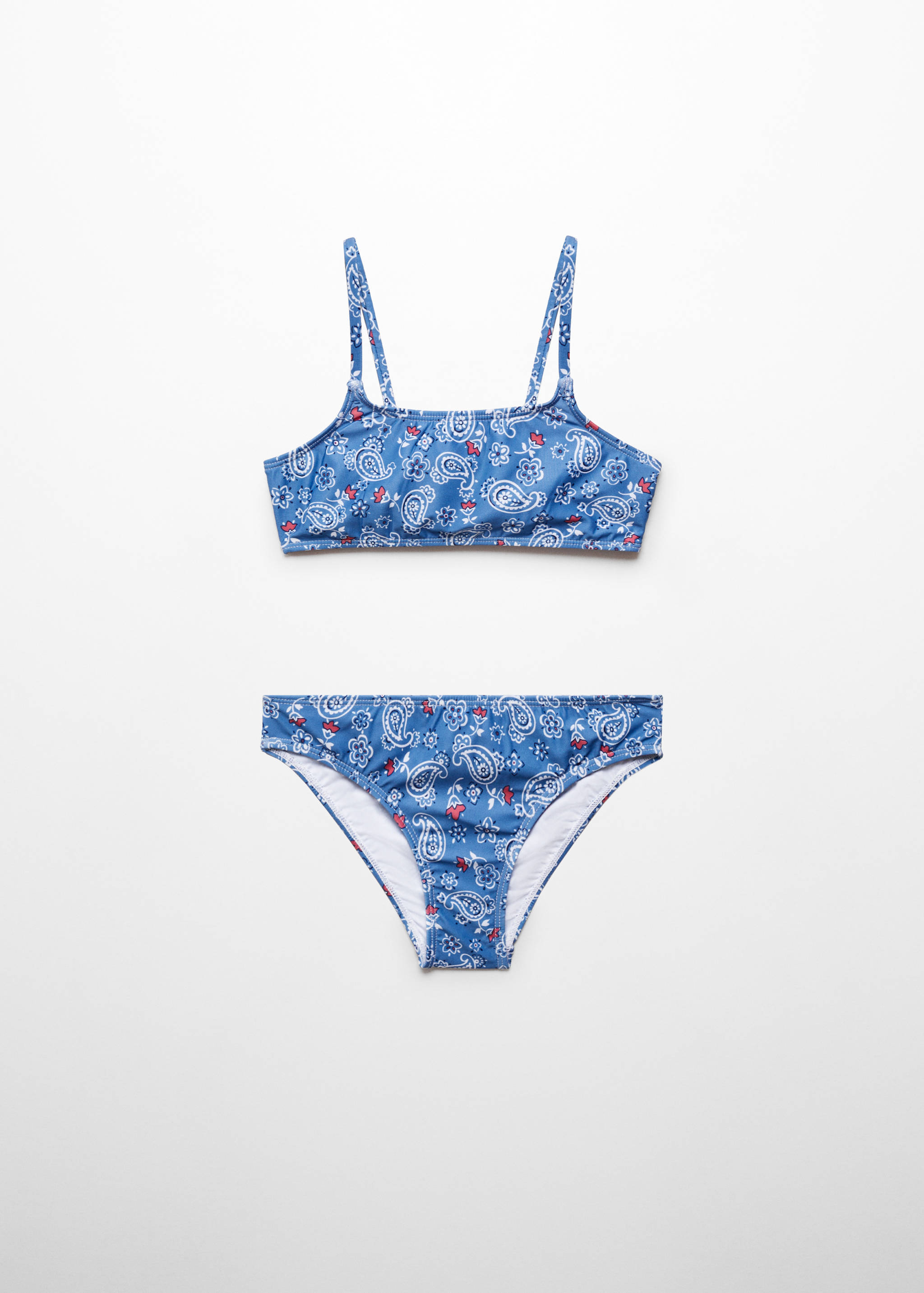 Bikini mit Blumenmuster - Artikel ohne Model