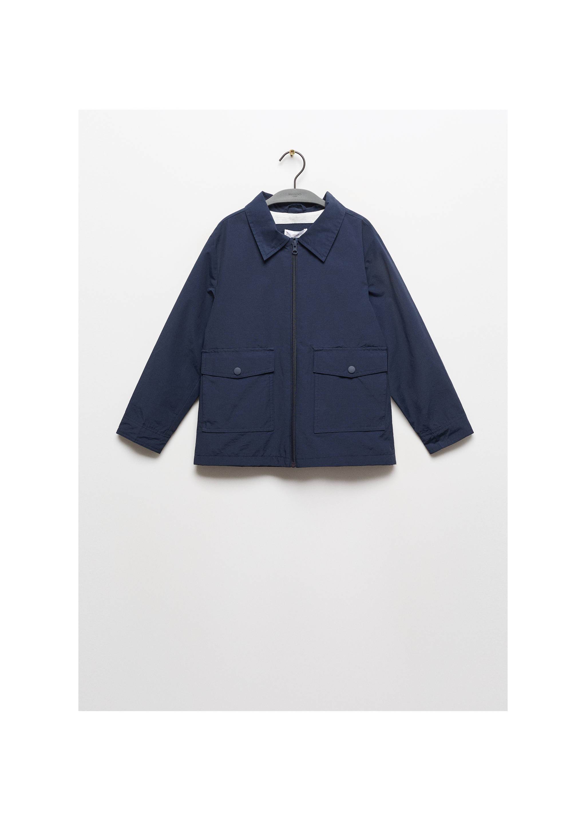 Pocket waterproof parka - Article without model, Dark Navy. Ref: 67036025-00.