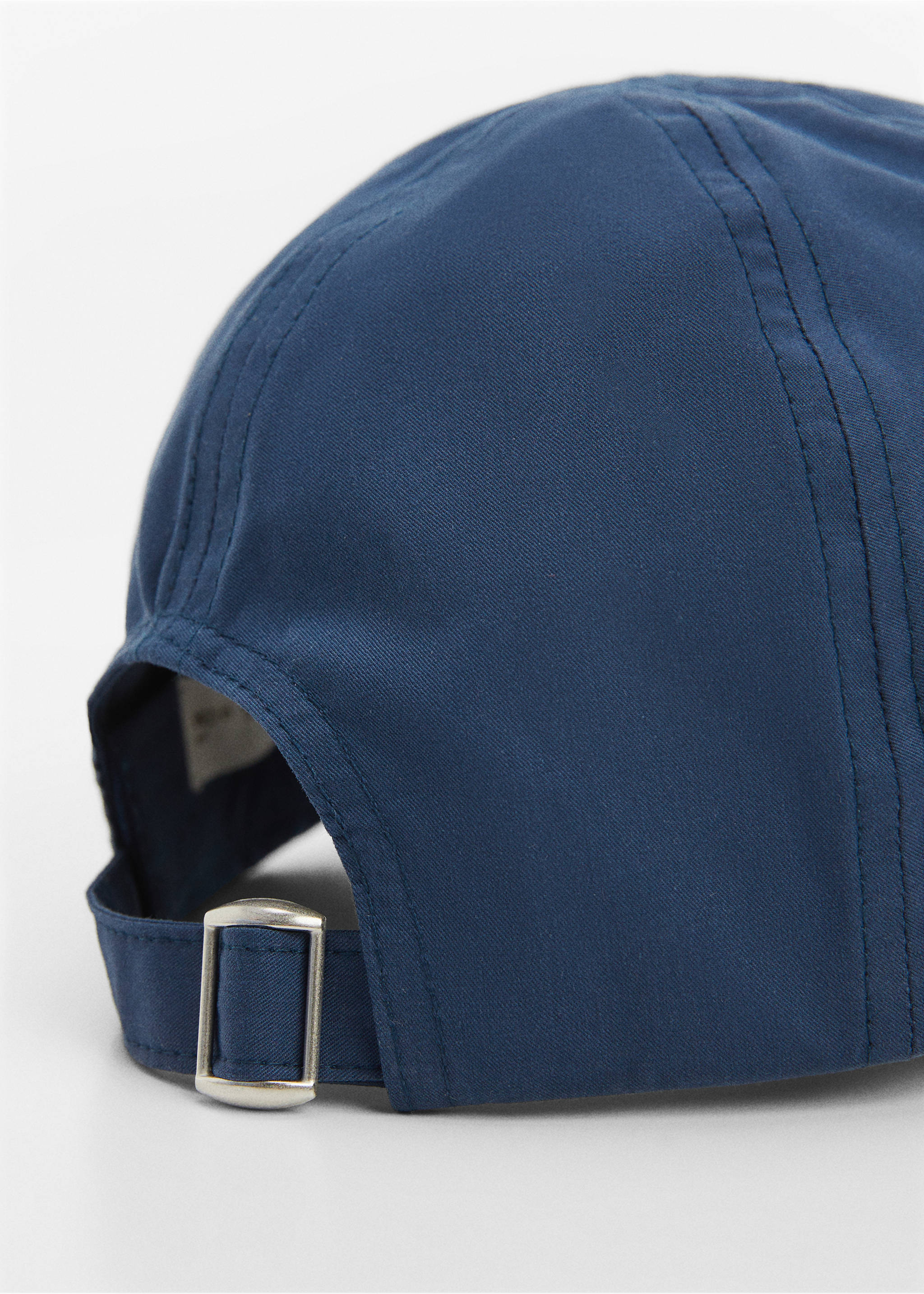 Embroidered message cap - Details of the article 3, Dark Navy. Ref: 67036040-00.