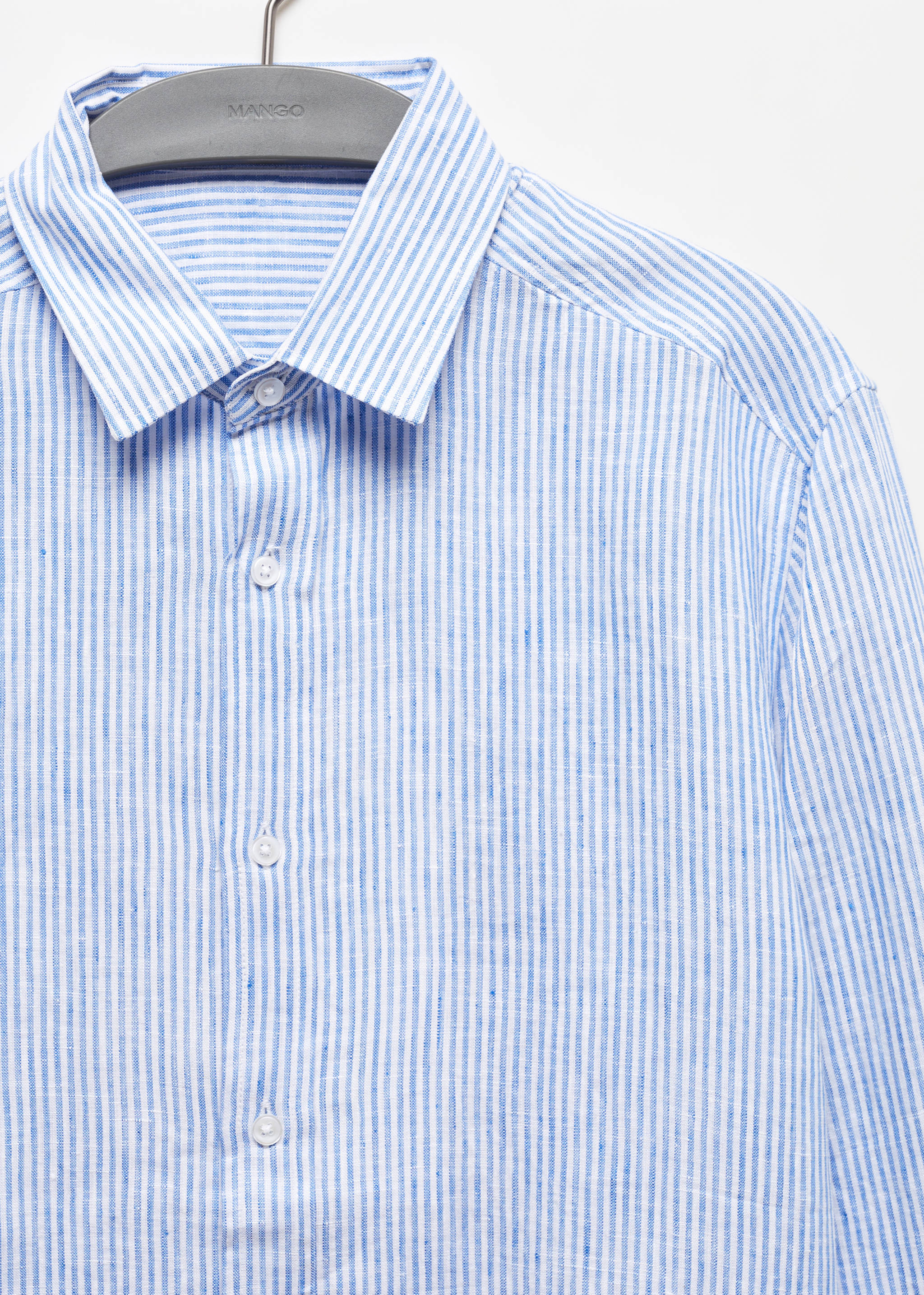 Camisa lino rayas - Detalle del artículo 8
