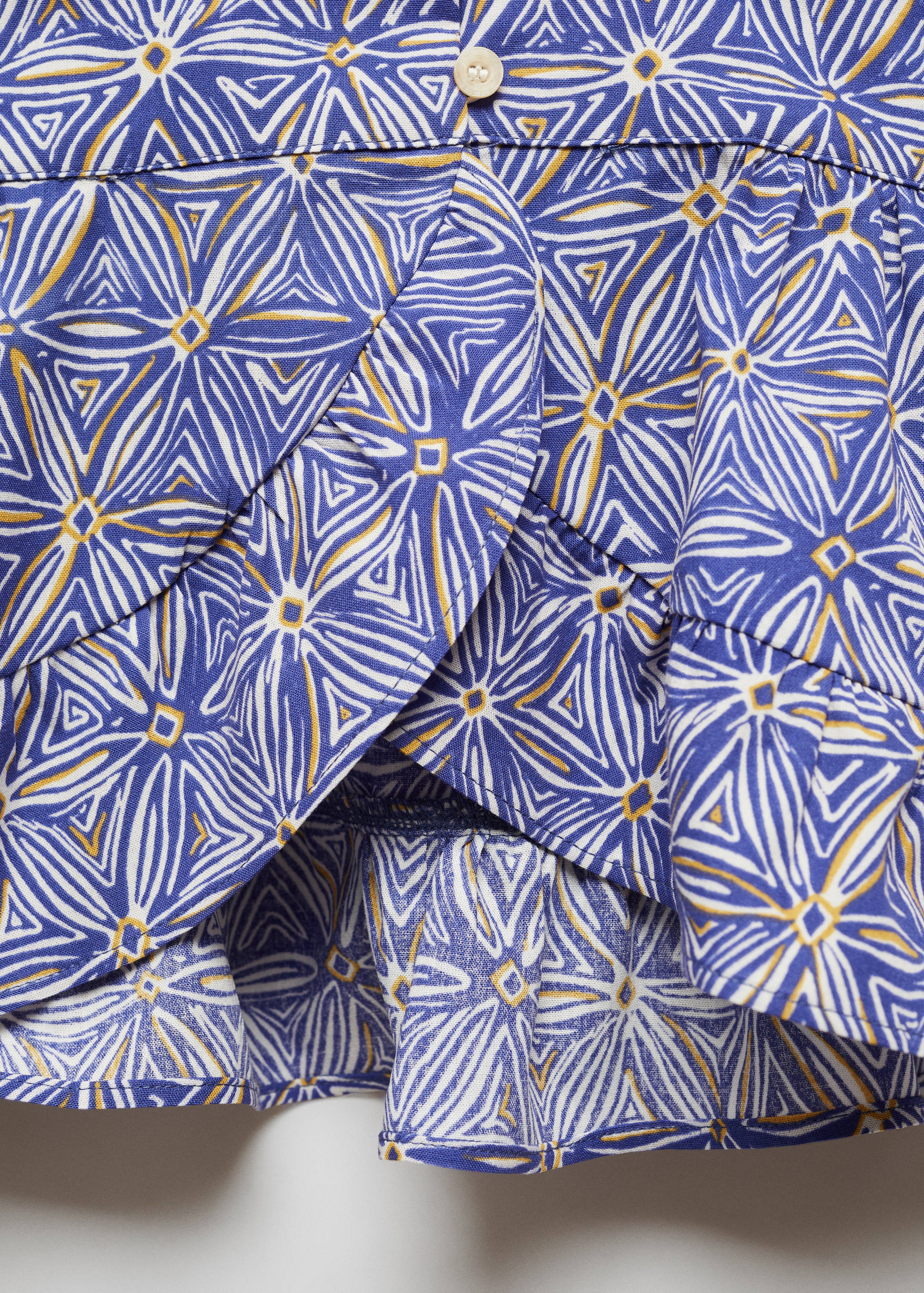 Blůza s potiskem a detailem průstřihu - Detail zboží 8