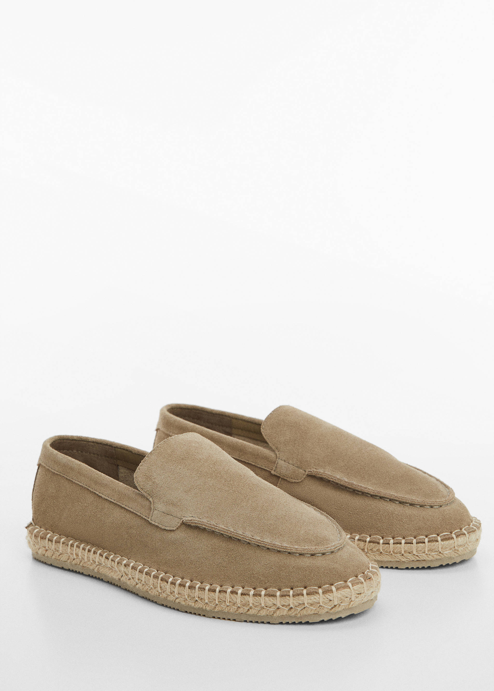 Jute suede espadrilles - Medium plane