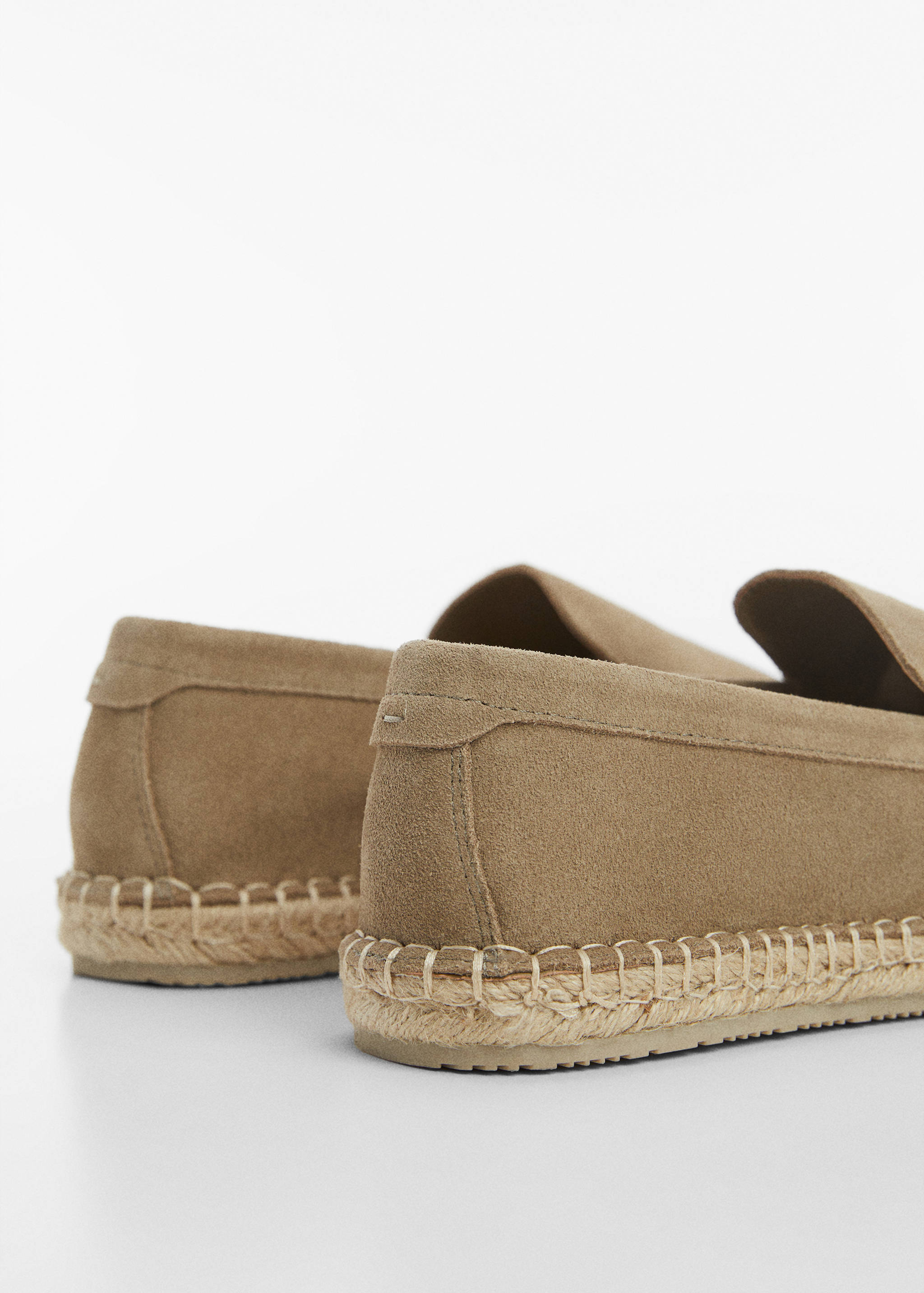 Jute suede espadrilles - Details of the article 1