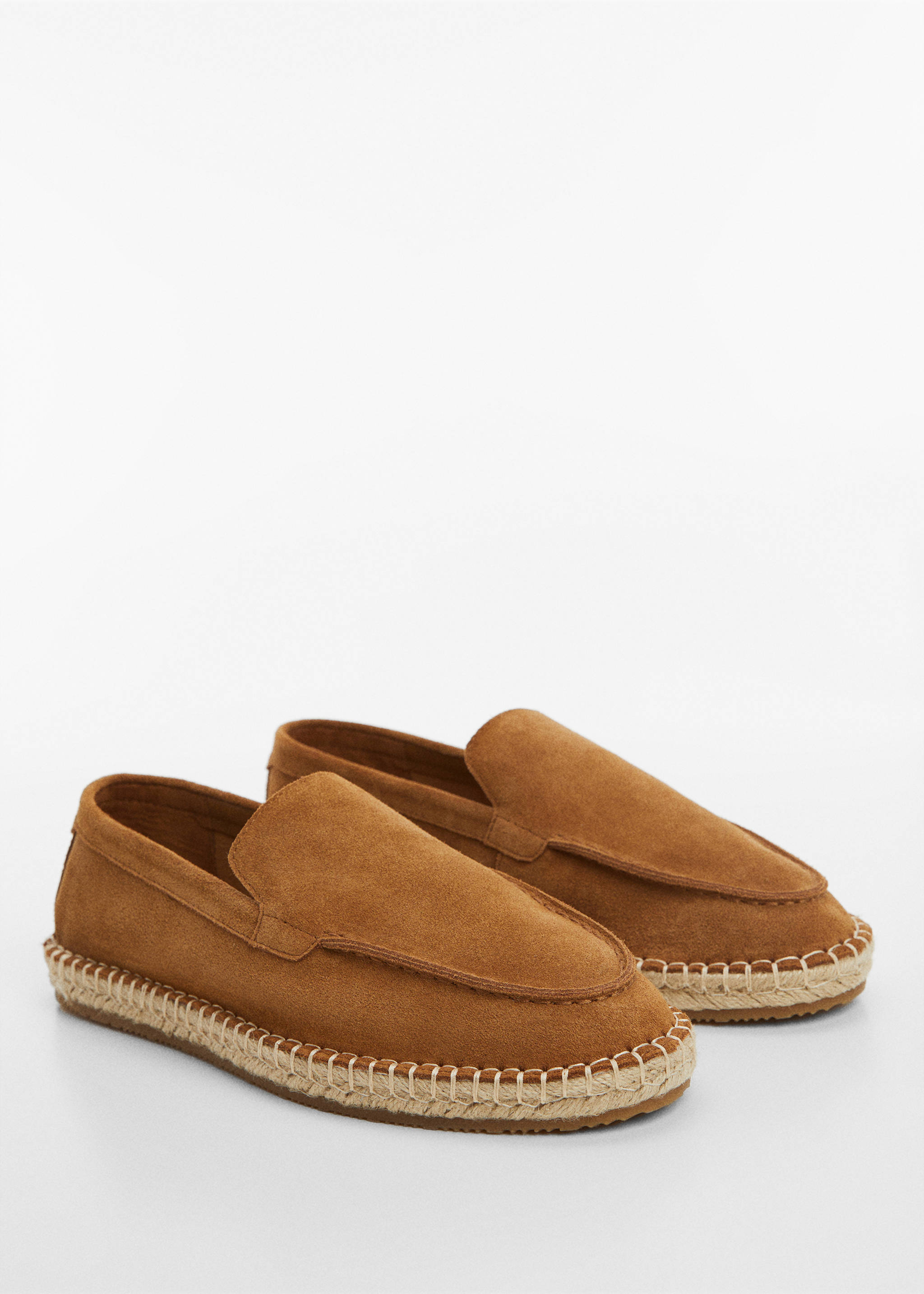 Jute suede espadrilles - Medium plane
