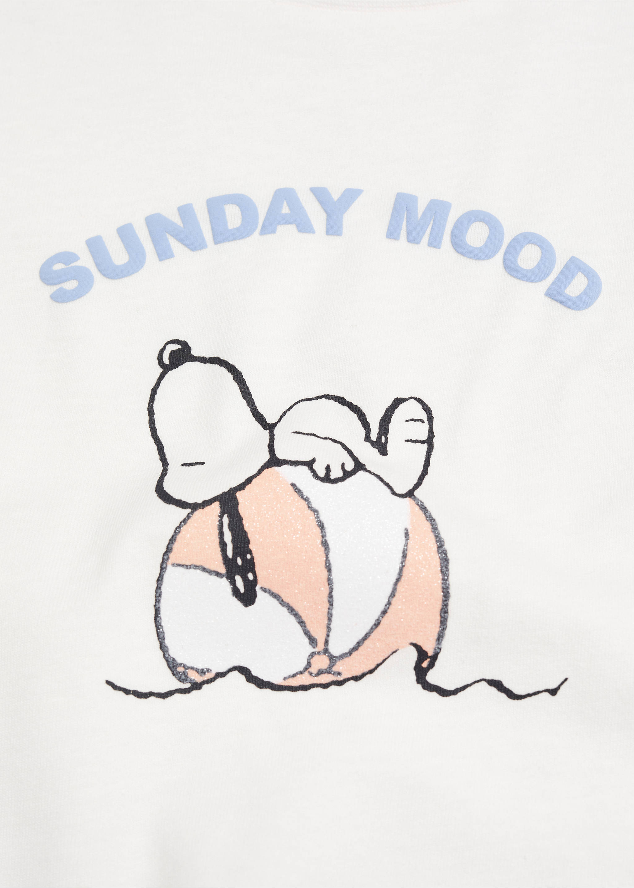 Snoopy short pyjamas - Details of the article 0, Sky Blue. Ref: 67036323-00.