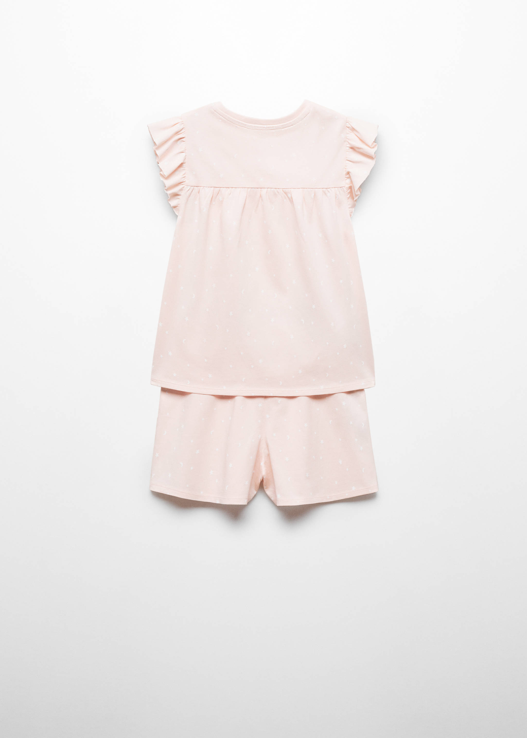 Short polka-dot pyjamas - Reverse of the article