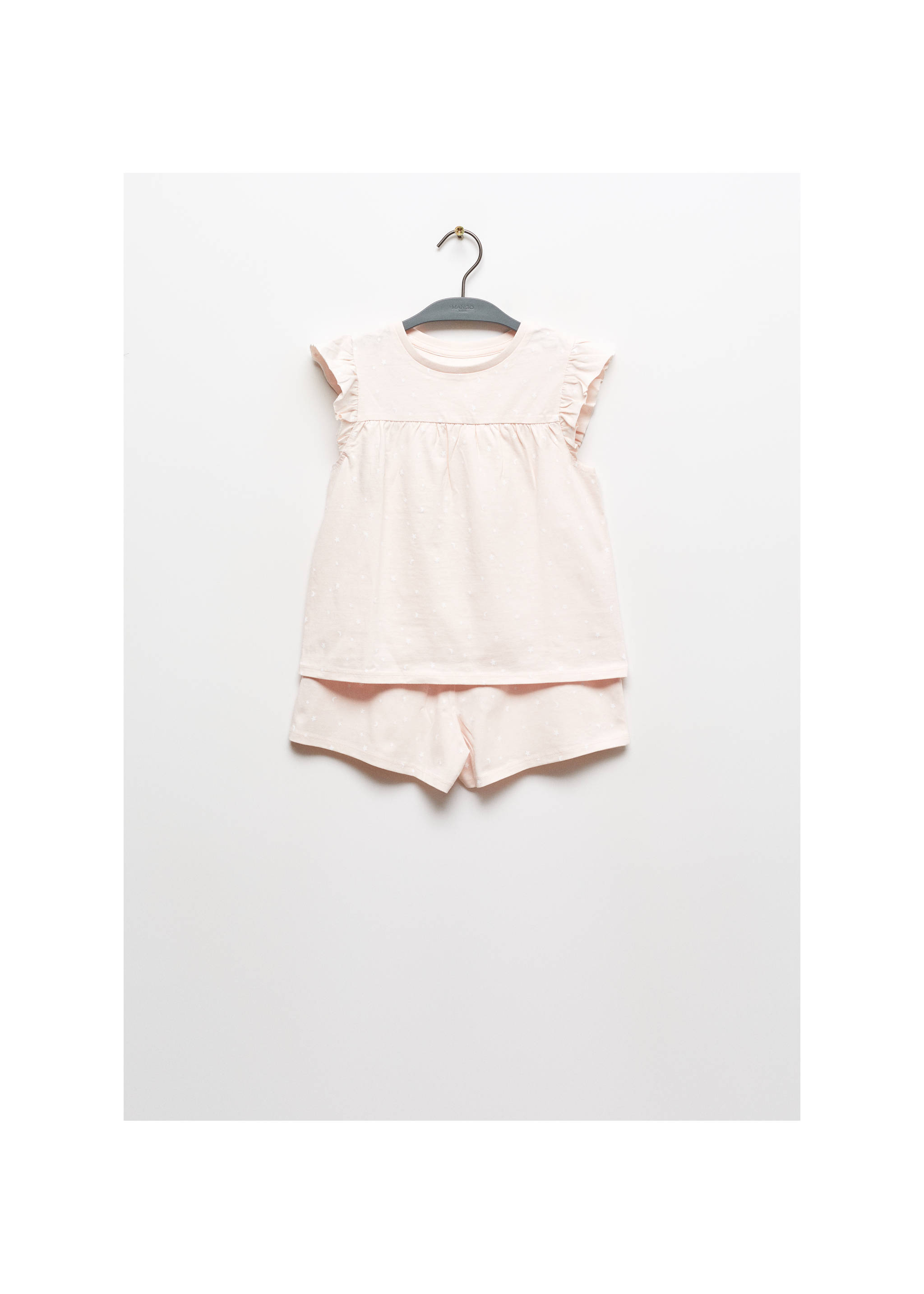 Short polka-dot pyjamas - Article without model, Light Pink. Ref: 67036326-00.