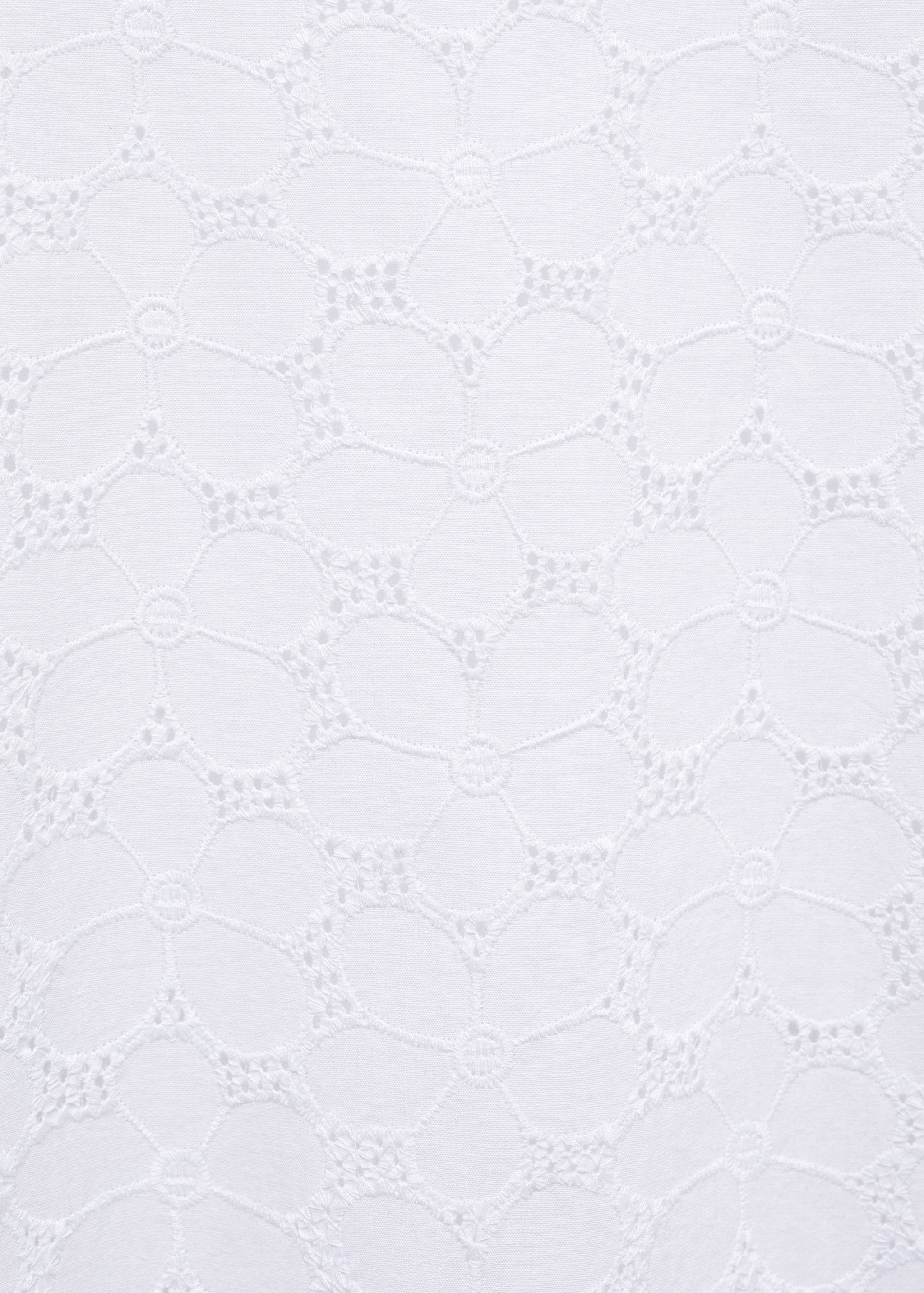 Opengewerkt T-shirt van katoen - Detail van het artikel 8