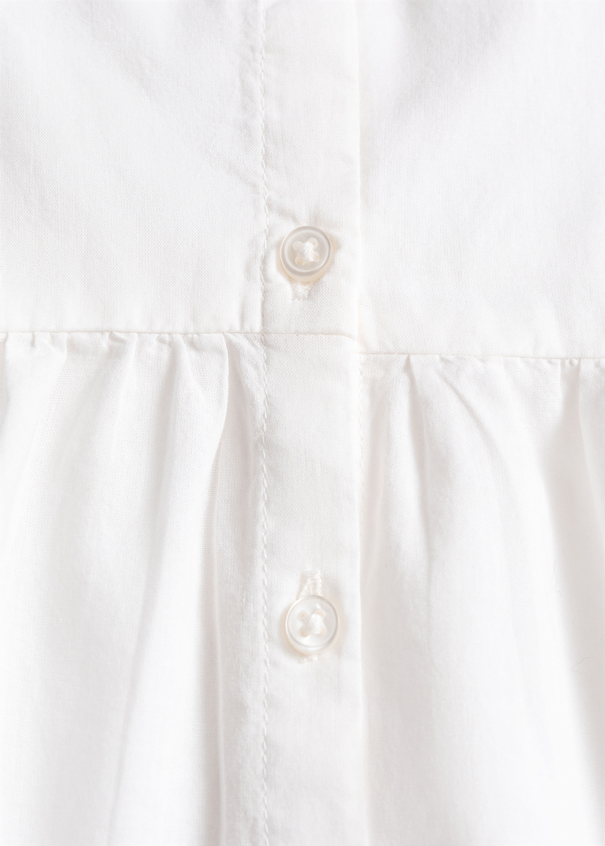 Embroidered cotton shirt - Details of the article 8