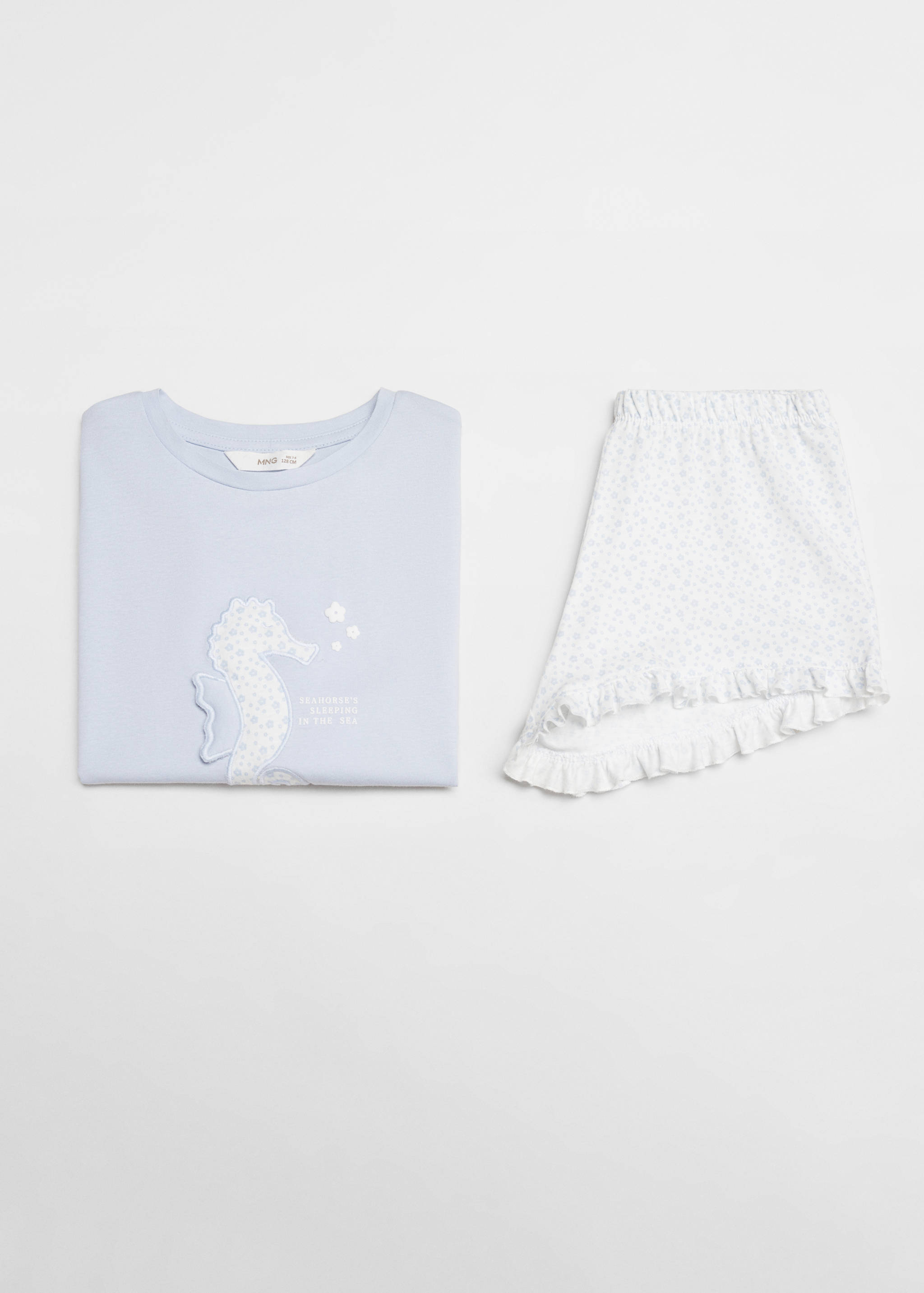 Printed short pyjamas - Details of the article 8