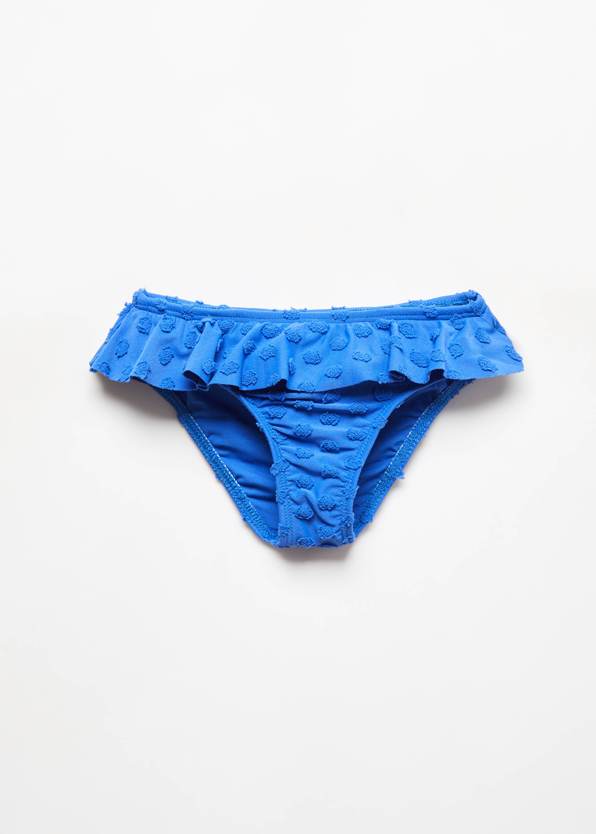 Printed bikini bottom - Article without model, Vibrant blue. Ref: 67036334-00.