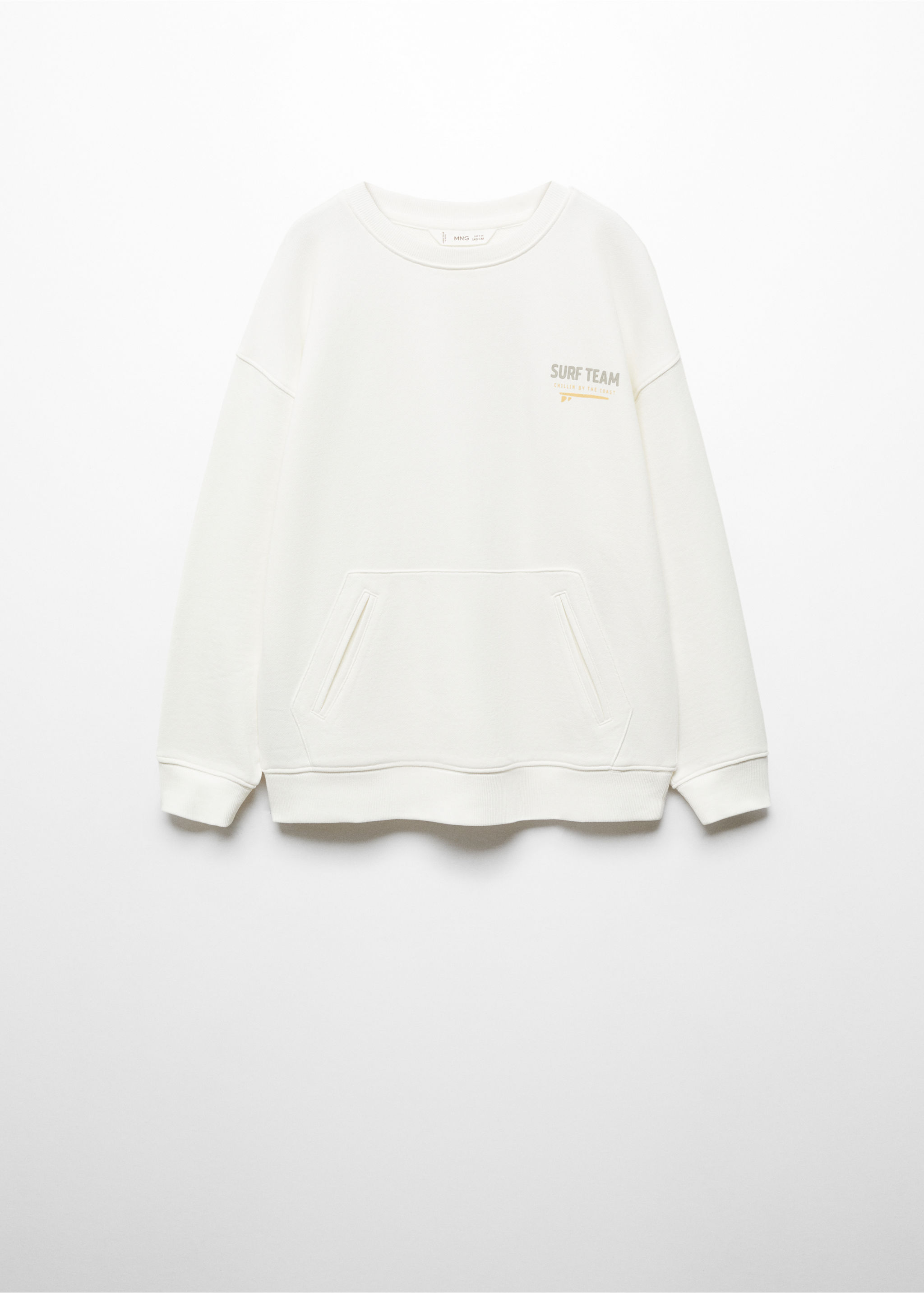Printed cotton sweatshirt - Article without model