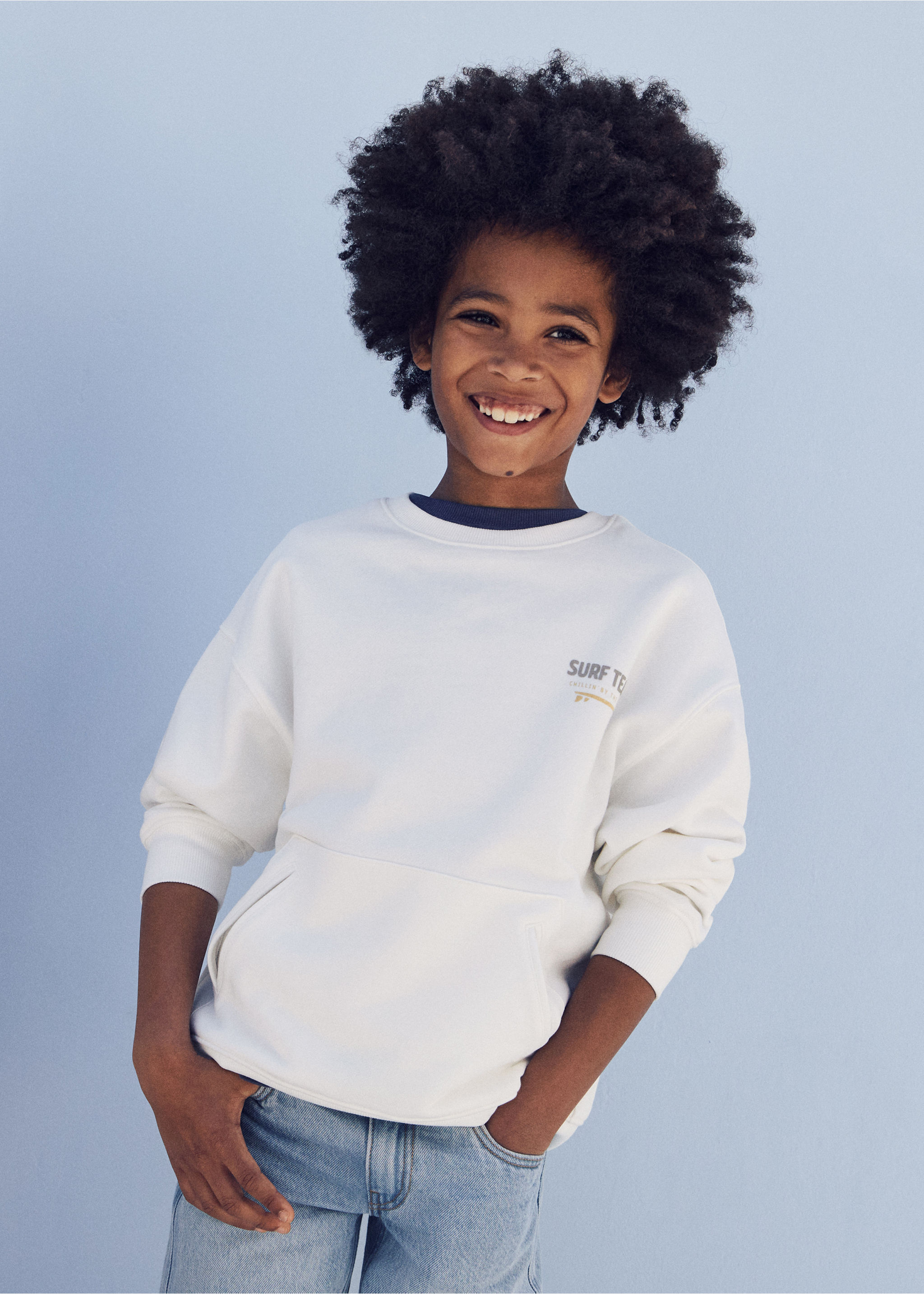 Printed cotton sweatshirt - Details of the article 6