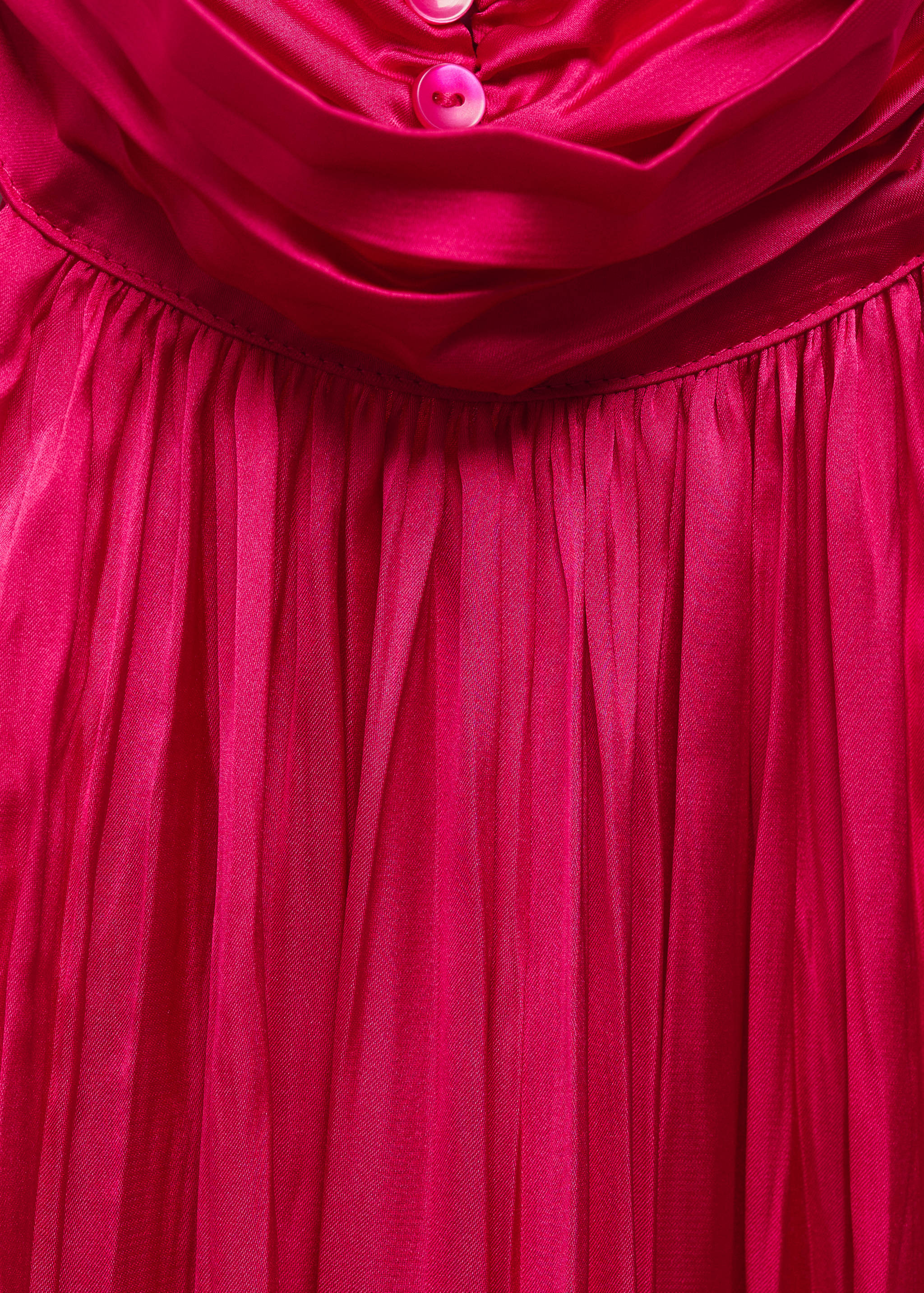 Blouse plissée col montant - Détail de l'article 8