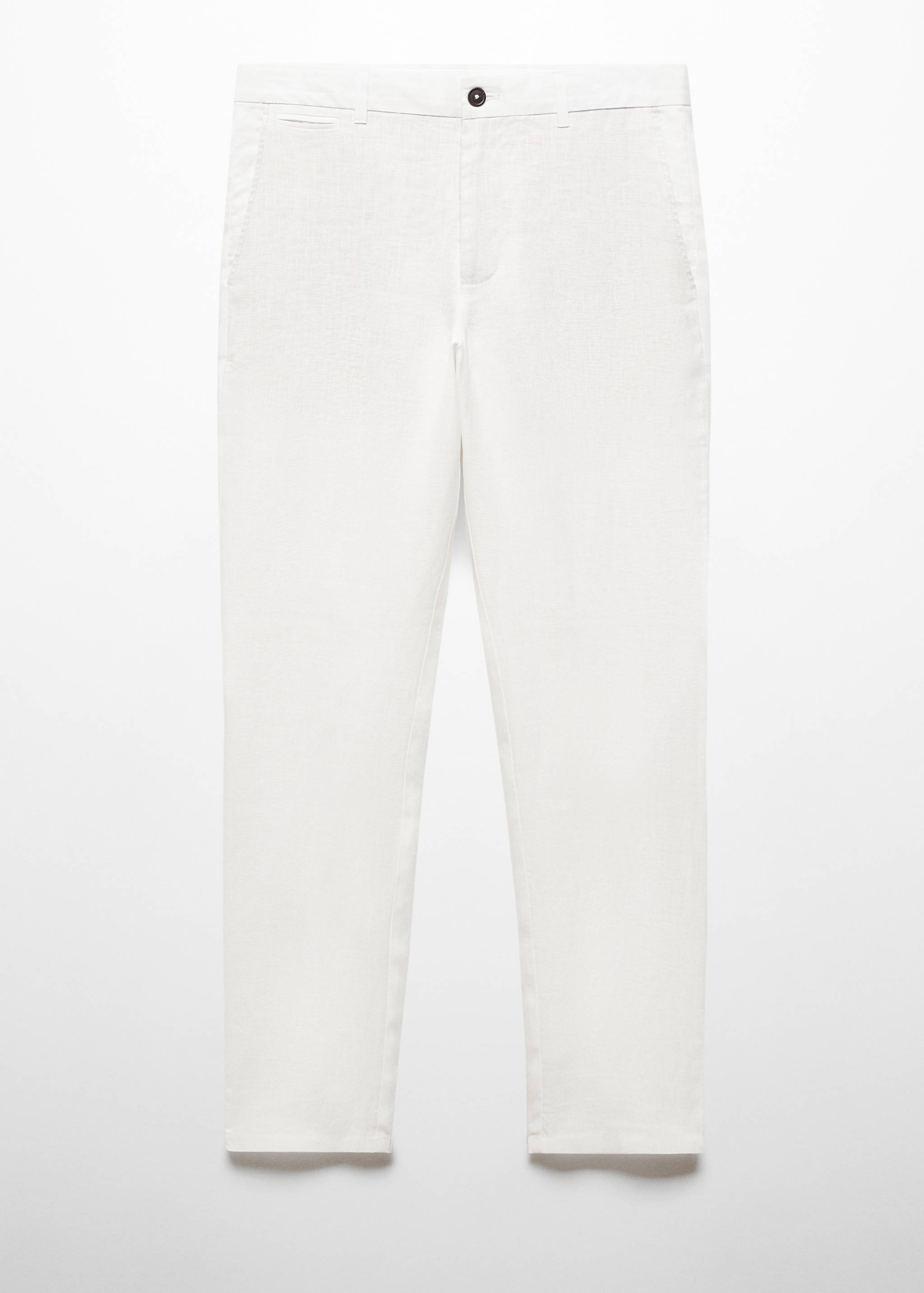 Pantalon 100 % lin slim fit - Article sans modèle