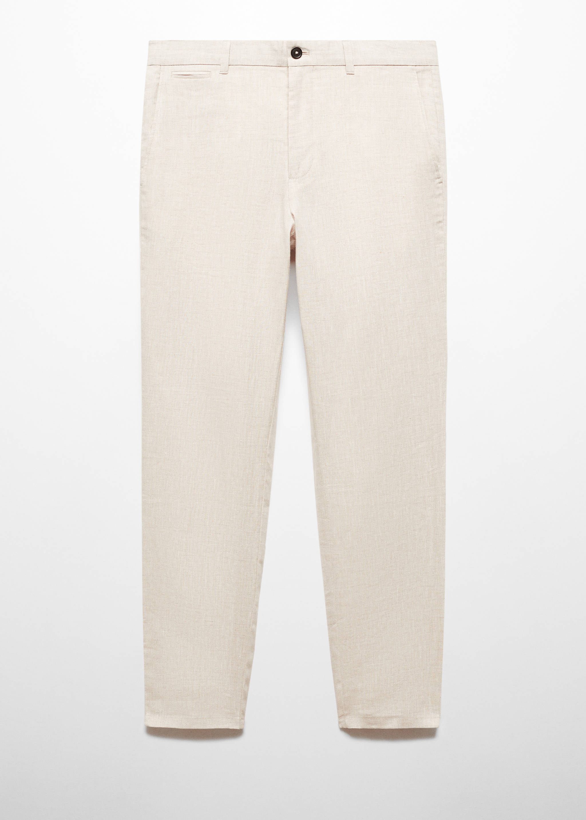 Pantalon 100 % lin slim fit - Article sans modèle