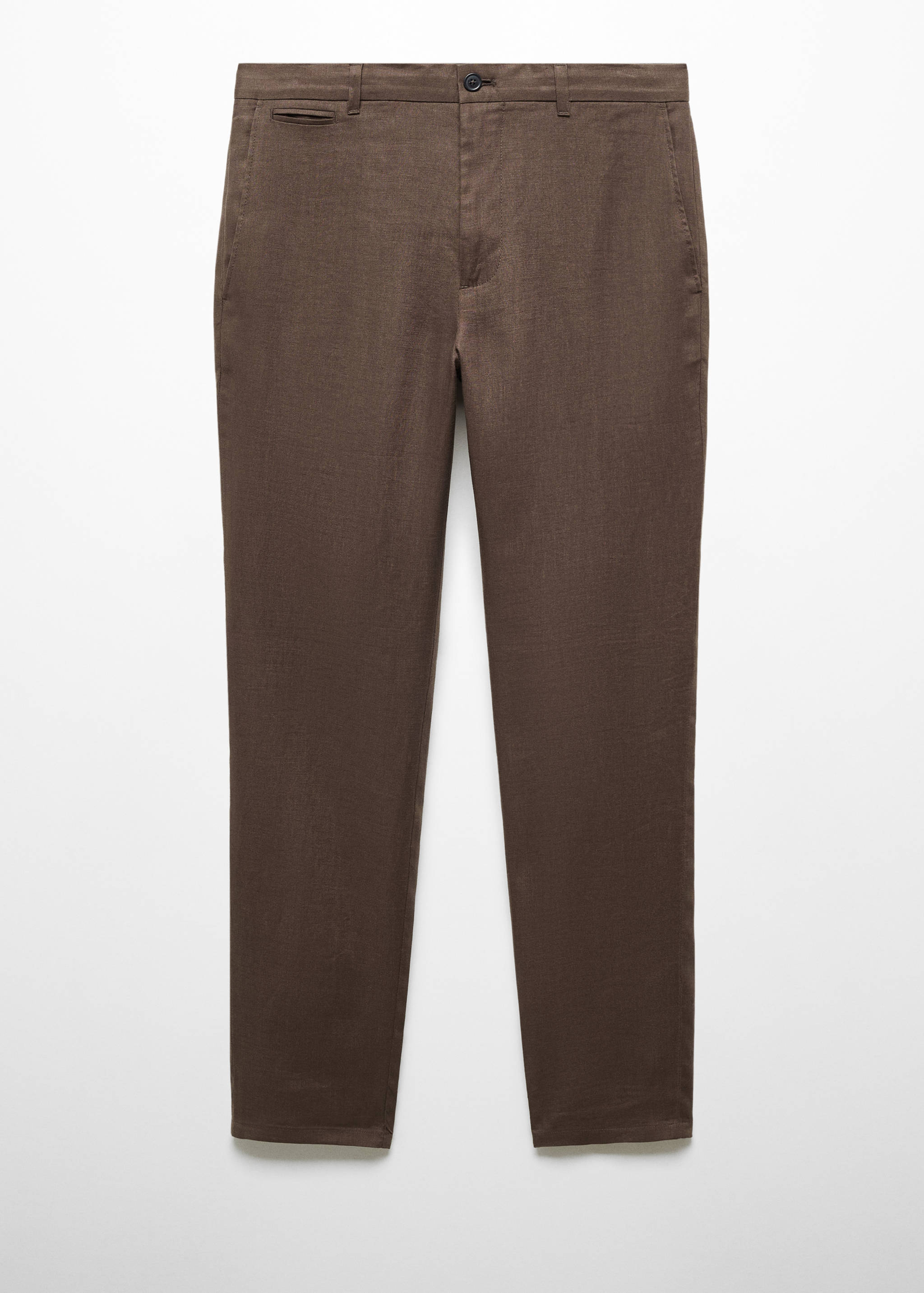 Pantalon 100 % lin slim fit - Article sans modèle