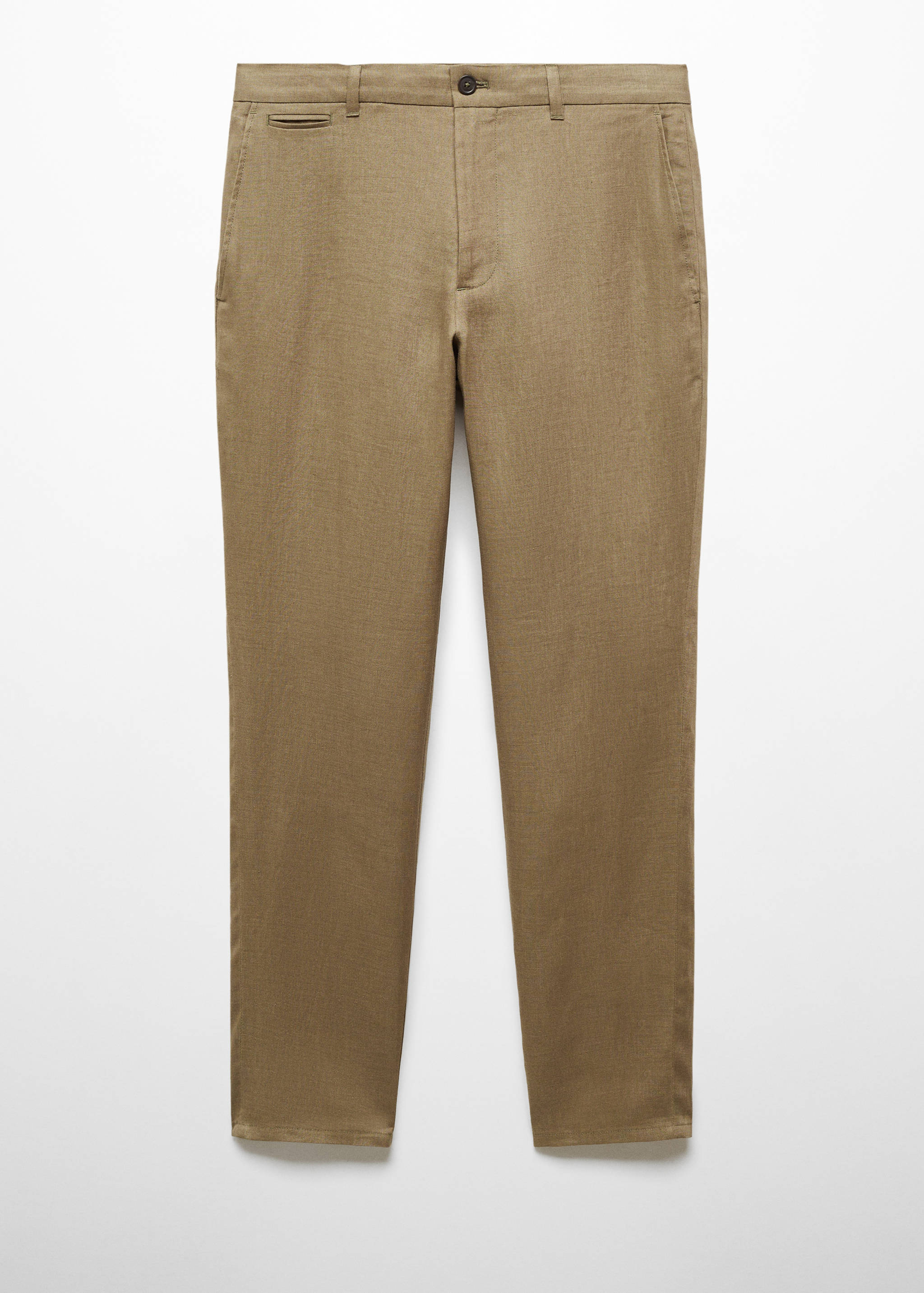 Pantalon 100 % lin slim fit - Article sans modèle