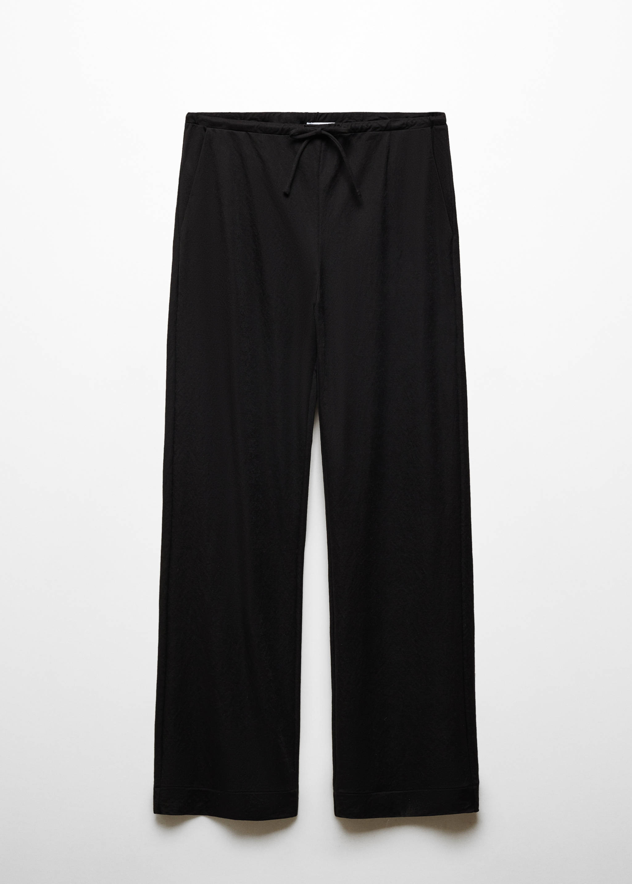 Wide leg trousers with elastic waist - Article without model