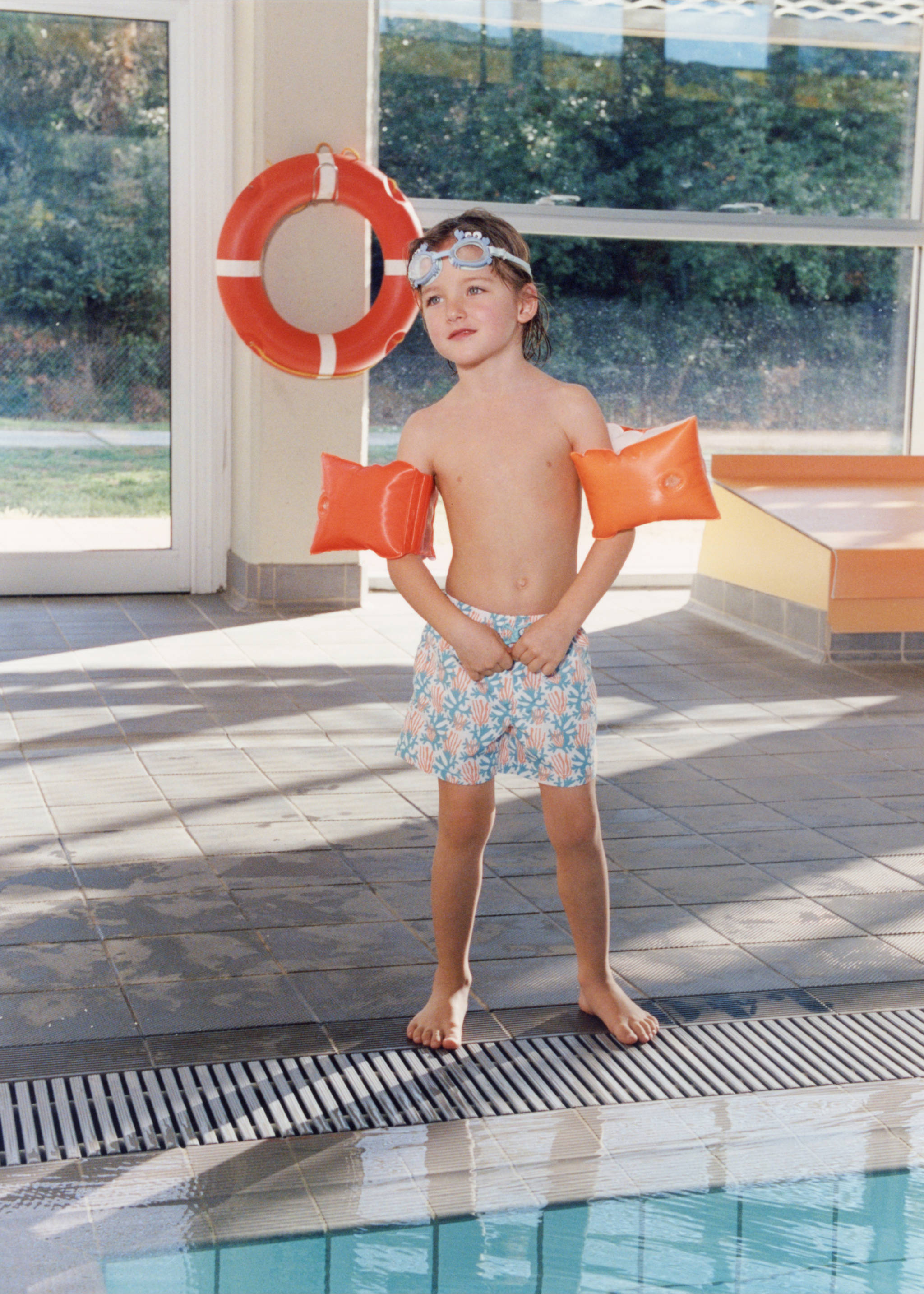 Maillot de bain imprimé - Détail de l'article 5, Turquoise. Ref: 67036749-00.