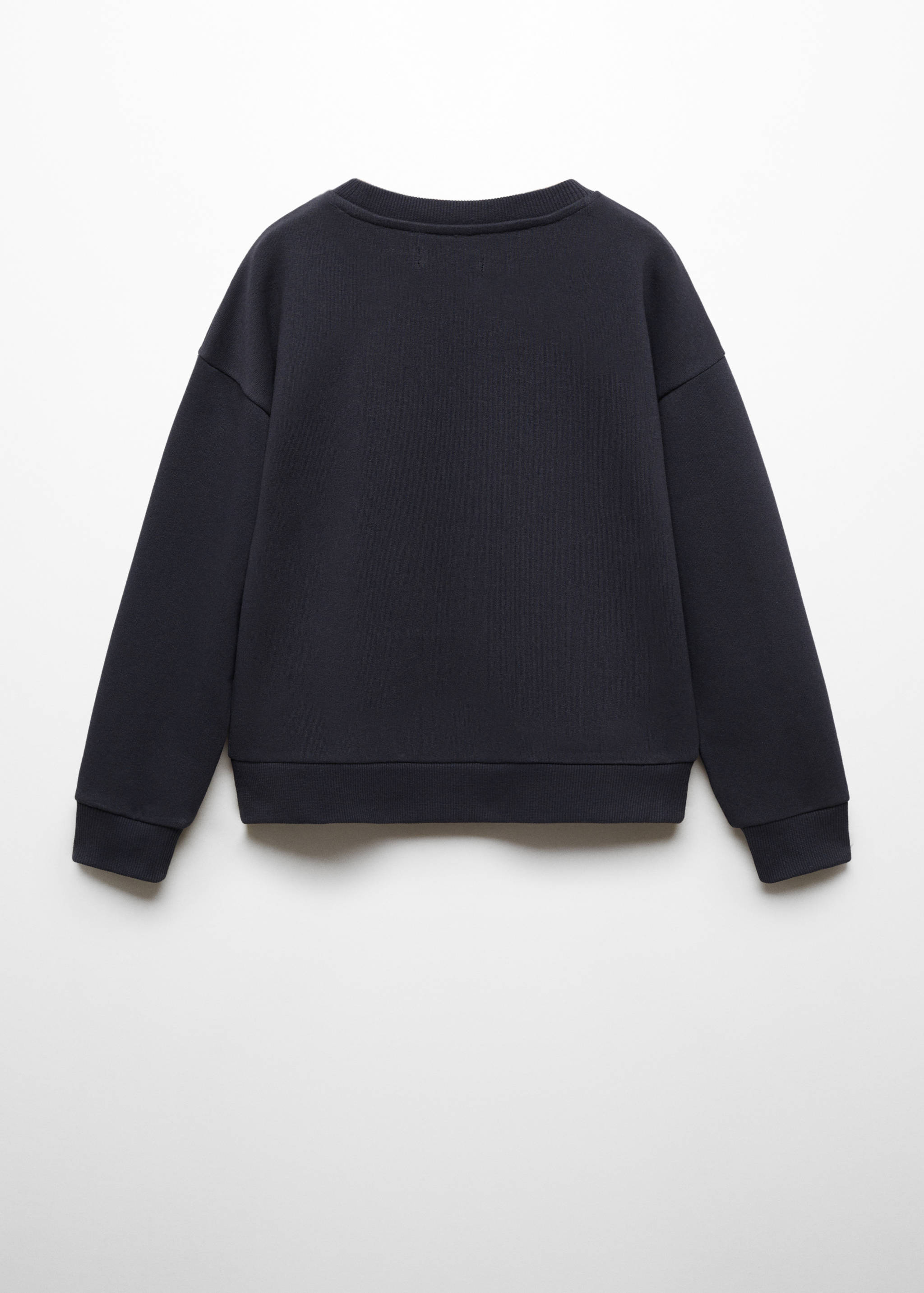 Printed message sweatshirt - Reverse of the article