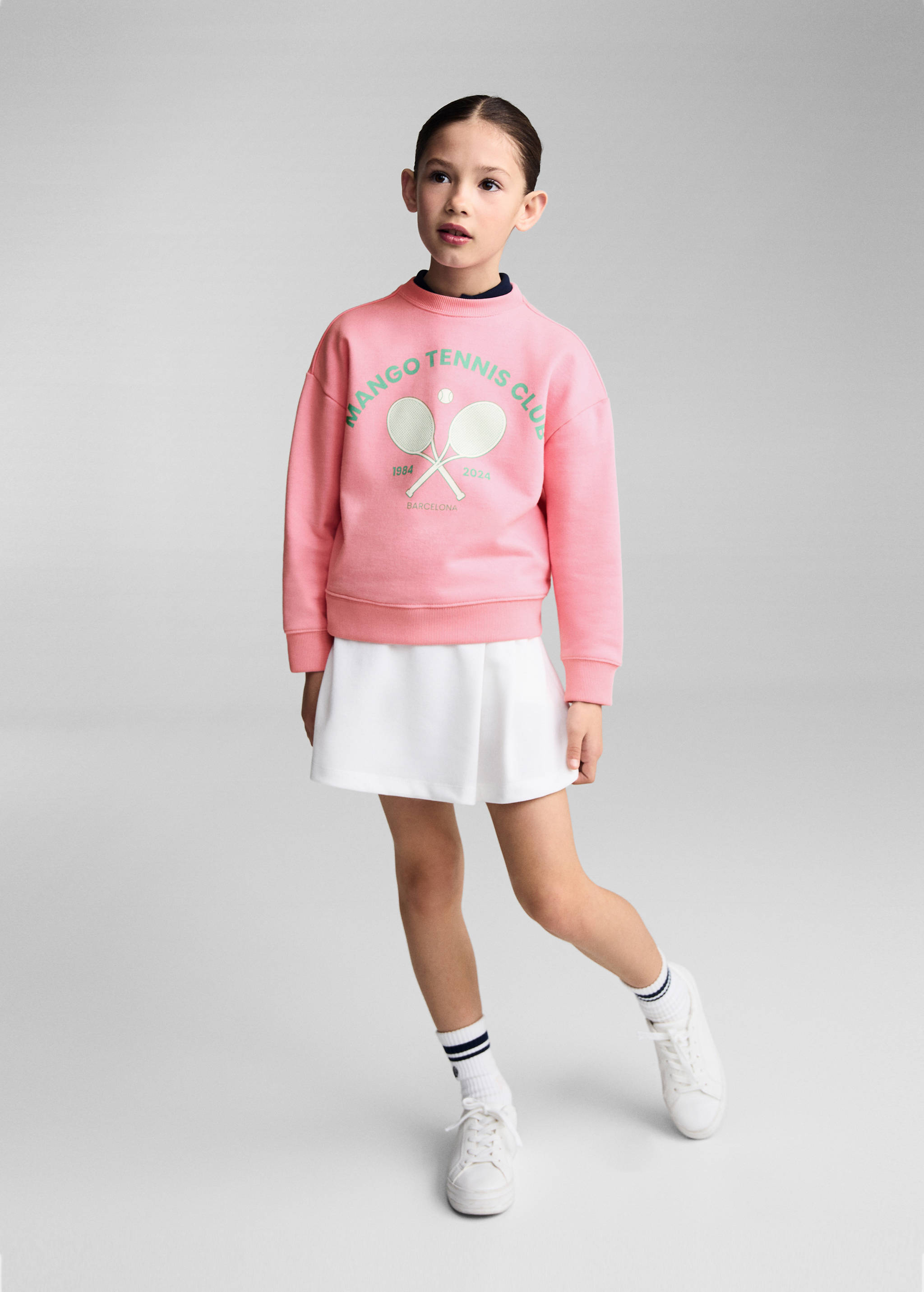 Printed message sweatshirt - General plane